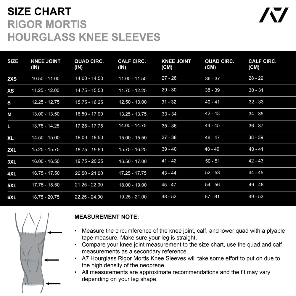 
                      
                        Rigor Mortis Hourglass Knee Sleeves - Alien
                      
                    