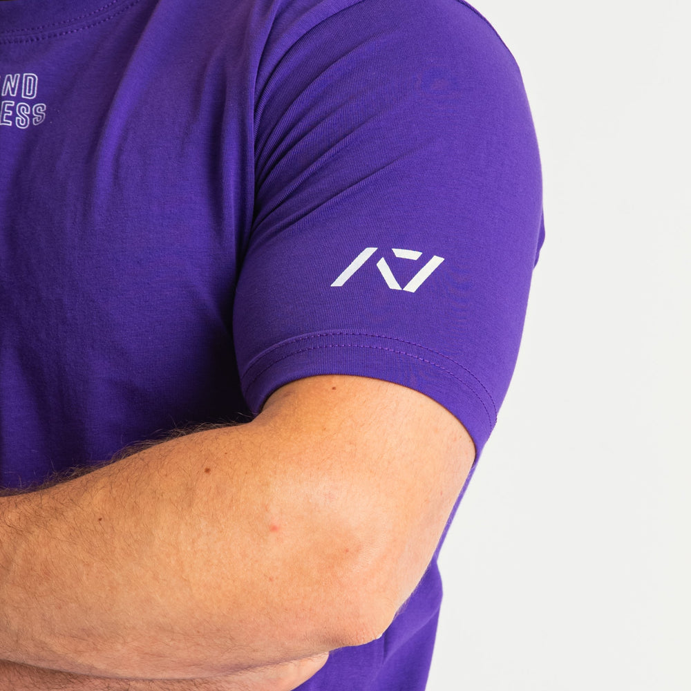 
                      
                        DG23 Purple is our new meet shirt design highlighting Demand Greatness with a double outline font to showcase your impact on the platform. The DG23 Meet Shirt is IPF Approved. Shop the full A7 Powerlifting IPF Approved Equipment collection. The IPF Approved Kit includes Powerlifting Singlet, A7 Meet Shirt, A7 Zebra Wrist Wraps, A7 Deadlift Socks, Hourglass Knee Sleeves (Stiff Knee Sleeves and Rigor Mortis Knee Sleeves). All A7 Powerlifting Equipment shipping to UK, Norway, Switzerland and Iceland.
                      
                    