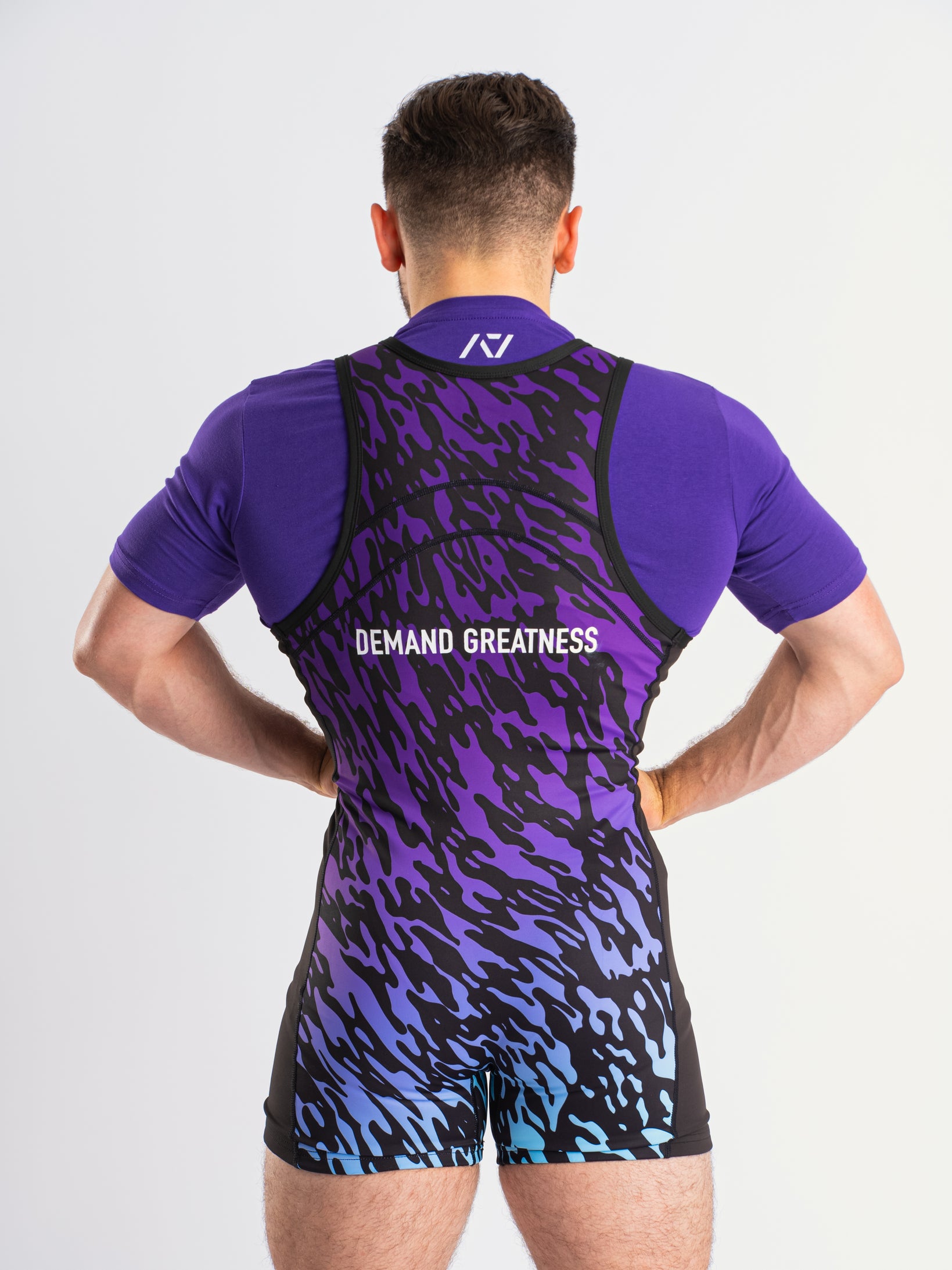 Our IPF APPROVED Rausch Singlets are designed to support the strength and power of an lifter. A racerback design with advanced compression fabric provides powerlifters ultimate support whilst on the platform. IPF Approved Kit includes Rausch Powerlifting Singlet, A7 Meet Shirt, A7 Zebra Wrist Wraps, A7 Deadlift Socks, Hourglass Knee Sleeves (Stiff Knee Sleeves and Rigor Mortis Knee Sleeves). All A7 Powerlifting Equipment shipping to UK, Norway, Switzerland and Iceland.