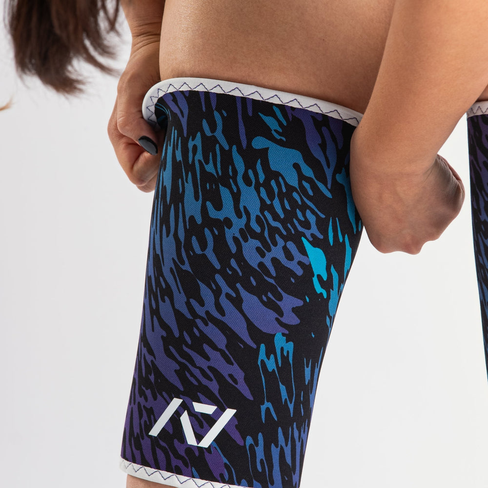 
                      
                        A7 IPF Approved Hourglass Knee Sleeves feature an hourglass-shaped centre taper fit to help provide knee compression while maintaining proper tightness around the calf and quad, offered in three stiffnesses (Flexi, Stiff and Rigor Mortis). Shop the full A7 Powerlifting IPF Approved Equipment collection. The IPF Approved Kit includes Powerlifting Singlet, A7 Meet Shirt, A7 Zebra Wrist Wraps and A7 Deadlift Socks. All A7 Powerlifting Equipment shipping to UK, Norway, Switzerland and Iceland.
                      
                    