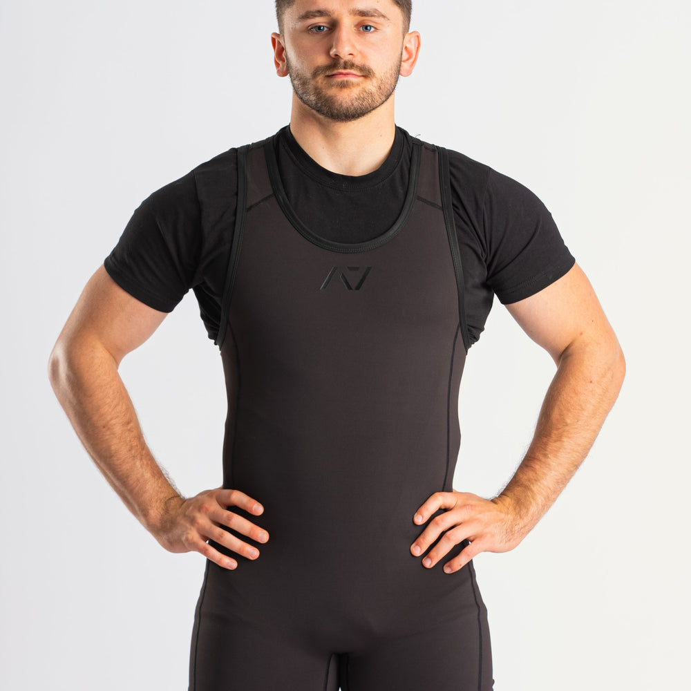 
                      
                        Our IPF APPROVED Rausch Singlets are designed to support the strength and power of an lifter.  A racerback design with advanced compression fabric provides powerlifters ultimate support whilst on the platform. IPF Approved Kit includes Rausch Powerlifting Singlet, A7 Meet Shirt, A7 Zebra Wrist Wraps, A7 Deadlift Socks, Hourglass Knee Sleeves (Stiff Knee Sleeves and Rigor Mortis Knee Sleeves). All A7 Powerlifting Equipment shipping to UK, Norway, Switzerland and Iceland.
                      
                    