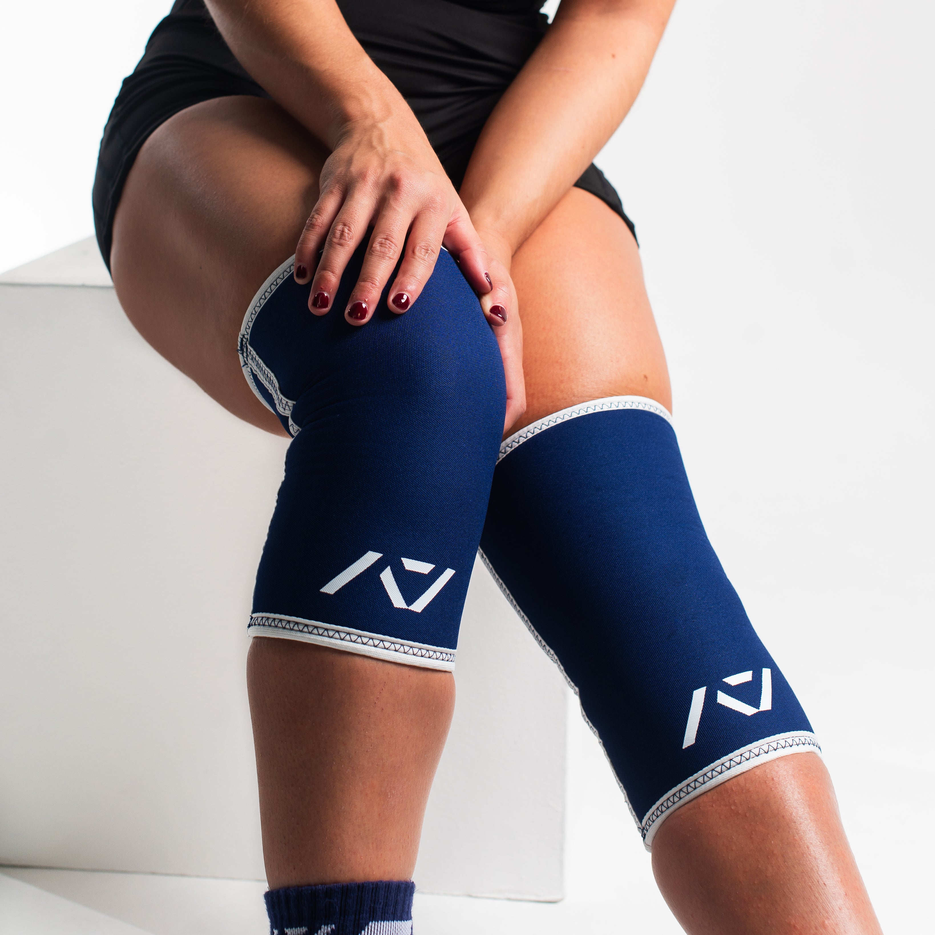 A7 IPF Approved Hourglass Knee Sleeves feature an hourglass-shaped centre taper fit to help provide knee compression while maintaining proper tightness around the calf and quad, offered in three stiffnesses (Flexi, Stiff and Rigor Mortis). Shop the full A7 Powerlifting IPF Approved Equipment collection. The IPF Approved Kit includes Powerlifting Singlet, A7 Meet Shirt, A7 Zebra Wrist Wraps and A7 Deadlift Socks. All A7 Powerlifting Equipment shipping to UK, Norway, Switzerland and Iceland.