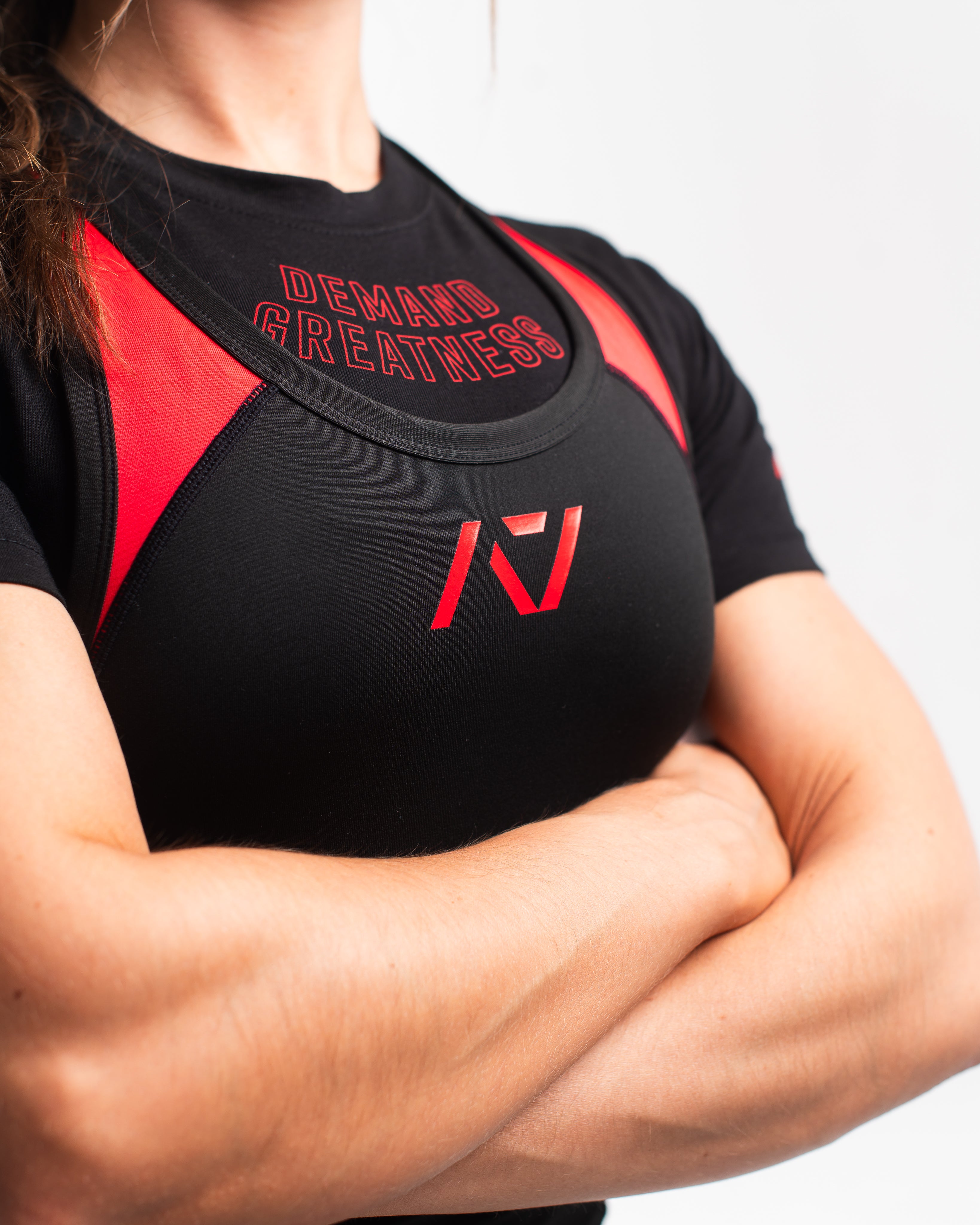 A7 IPF Approved Red Dawn Luno singlet features extra lat mobility, side panel stitching to guide the squat depth level and curved panel design for a slimming look. The Women's cut singlet features a tapered waist and additional quad room. The IPF Approved Kit includes Luno Powerlifting Singlet, A7 Meet Shirt, A7 Zebra Wrist Wraps, A7 Deadlift Socks, Hourglass Knee Sleeves (Stiff Knee Sleeves and Rigor Mortis Knee Sleeves). All A7 Powerlifting Equipment shipping to UK, Norway, Switzerland and Iceland.