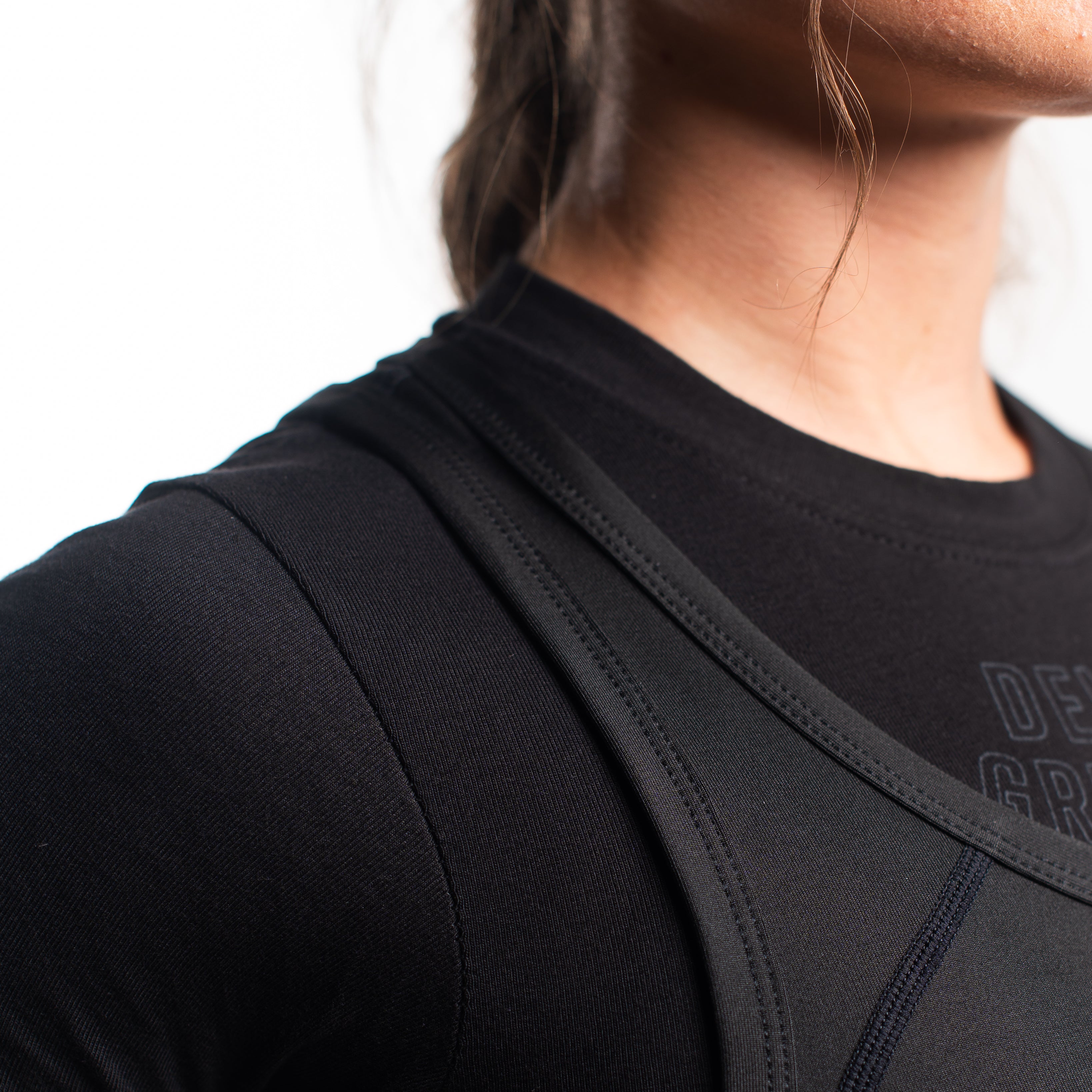 A7 IPF Approved Stealth Luno singlet features extra lat mobility, side panel stitching to guide the squat depth level and curved panel design for a slimming look. The Women's cut singlet features a tapered waist and additional quad room. The IPF Approved Kit includes Luno Powerlifting Singlet, A7 Meet Shirt, A7 Zebra Wrist Wraps, A7 Deadlift Socks, Hourglass Knee Sleeves (Stiff Knee Sleeves and Rigor Mortis Knee Sleeves). All A7 Powerlifting Equipment shipping to UK, Norway, Switzerland and Iceland.