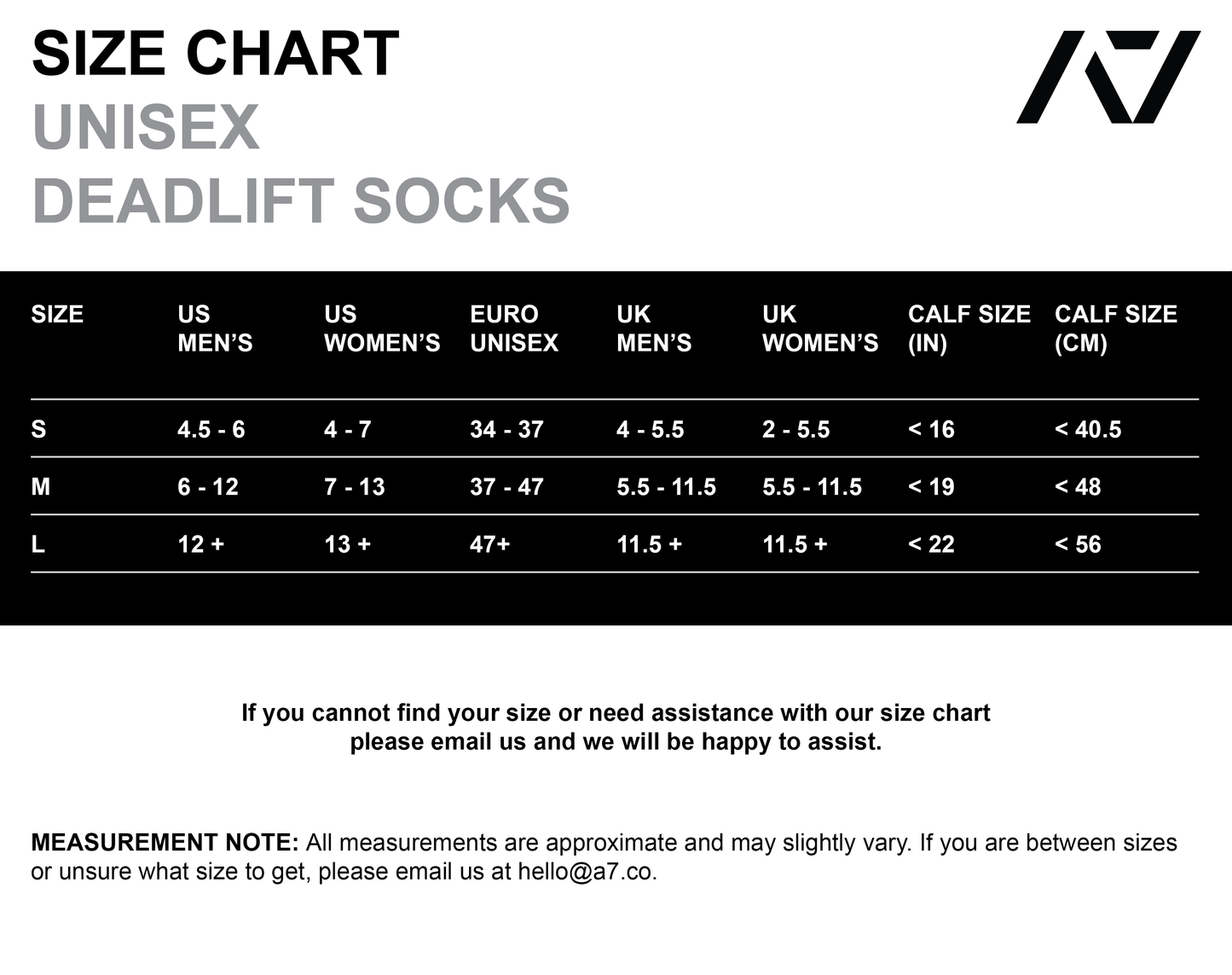 Deadlift Socks - Stealth