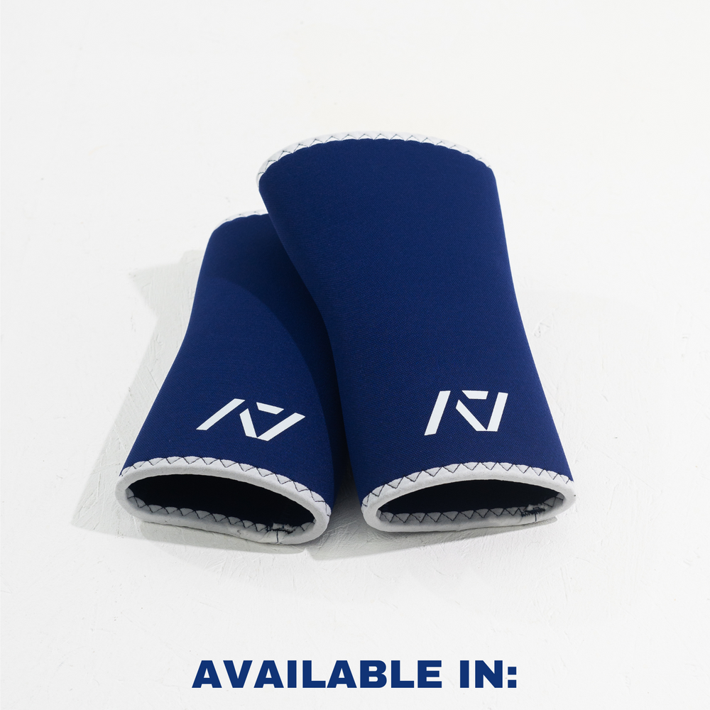 A7 IPF Approved Hourglass Knee Sleeves feature an hourglass-shaped centre taper fit to help provide knee compression while maintaining proper tightness around the calf and quad, offered in three stiffnesses (Flexi, Stiff and Rigor Mortis). Shop the full A7 Powerlifting IPF Approved Equipment collection. The IPF Approved Kit includes Powerlifting Singlet, A7 Meet Shirt, A7 Zebra Wrist Wraps and A7 Deadlift Socks. All A7 Powerlifting Equipment shipping to UK, Norway, Switzerland and Iceland.