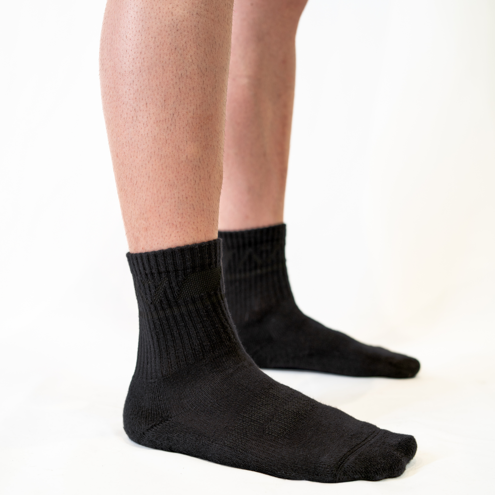 Introducing the new Stealth Crew Socks! New stealthier twist on our original stealth socks, with the same performance, just an elevated design