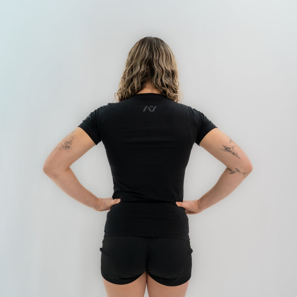 
                      
                        Demand Greatness True-Fit Stealth is our new meet shirt design highlighting Demand Greatness with a double outline font to showcase your impact on the platform. The Shirt is IPF Approved. Shop the full A7 Powerlifting IPF Approved Equipment collection. The IPF Approved Kit includes Powerlifting Singlet, A7 Meet Shirt, A7 Zebra Wrist Wraps, A7 Deadlift Socks, Hourglass Knee Sleeves (Stiff and Rigor Mortis Knee Sleeves). All A7 Powerlifting Equipment shipping to UK, Norway, Switzerland and Iceland.
                      
                    