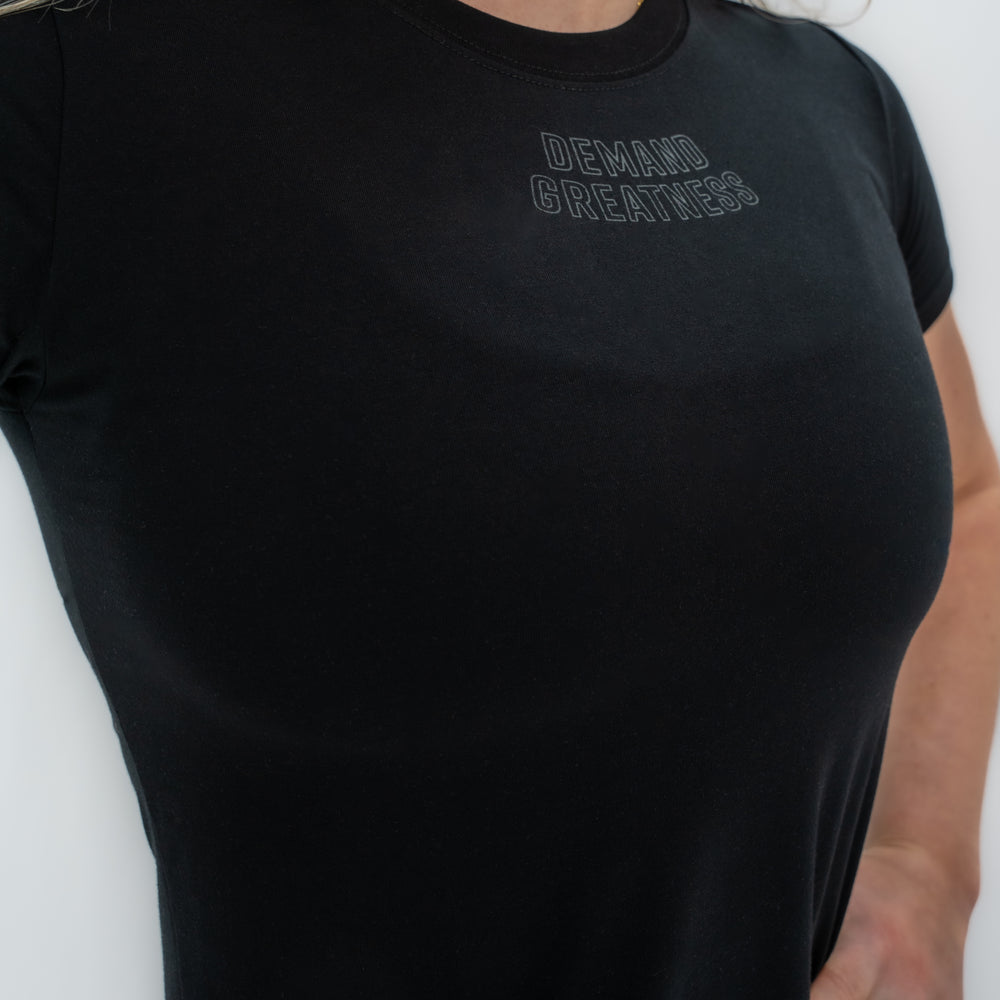 
                      
                        Demand Greatness True-Fit Stealth is our new meet shirt design highlighting Demand Greatness with a double outline font to showcase your impact on the platform. The Shirt is IPF Approved. Shop the full A7 Powerlifting IPF Approved Equipment collection. The IPF Approved Kit includes Powerlifting Singlet, A7 Meet Shirt, A7 Zebra Wrist Wraps, A7 Deadlift Socks, Hourglass Knee Sleeves (Stiff and Rigor Mortis Knee Sleeves). All A7 Powerlifting Equipment shipping to UK, Norway, Switzerland and Iceland.
                      
                    