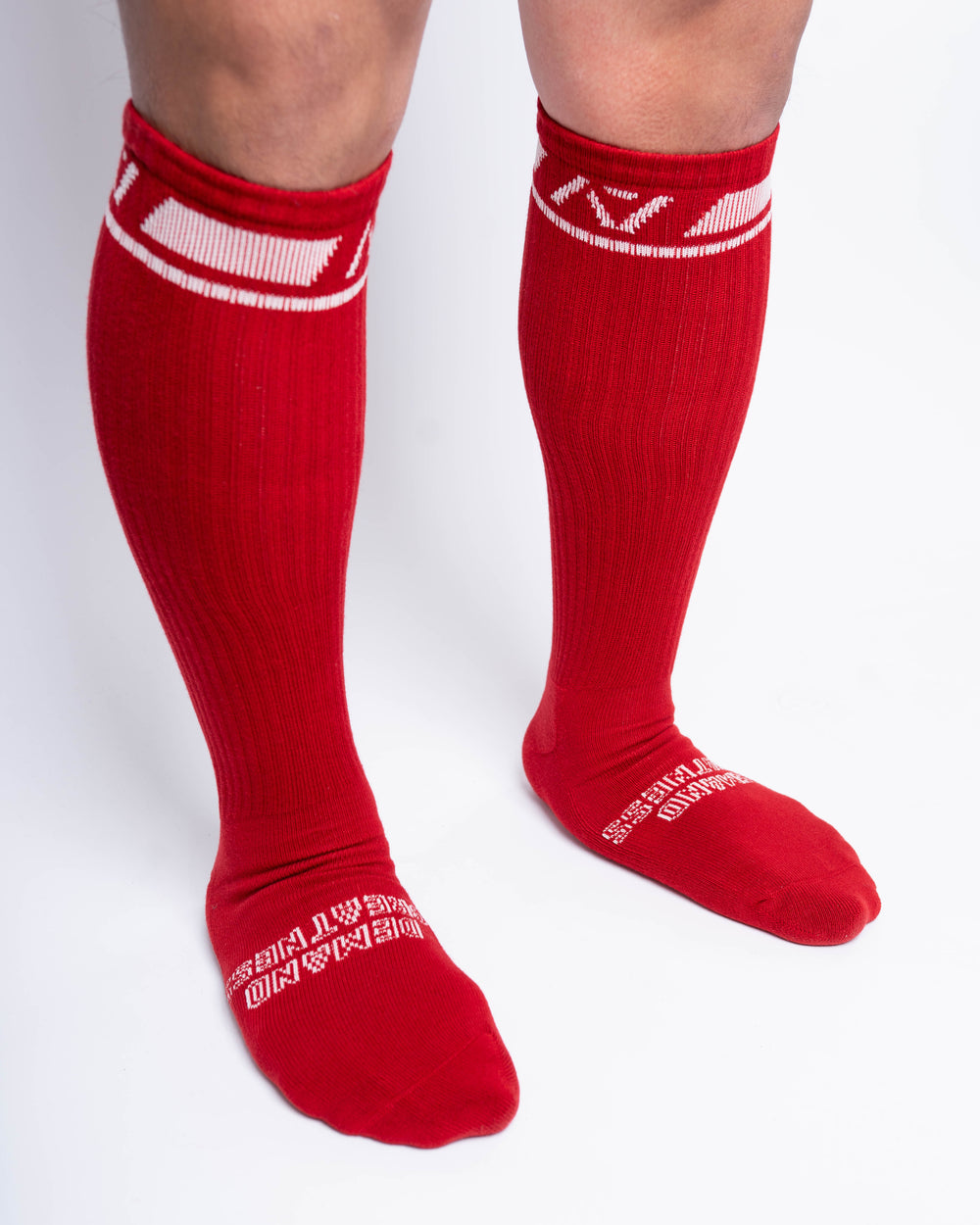 A7 Ivory Rose deadlift socks are designed specifically for pulls and keep your shins protected from scrapes. A7 deadlift socks are a perfect pair to wear in training or powerlifting competition. The A7 IPF Approved Kit includes Powerlifting Singlet, A7 Meet Shirt, A7 Zebra Wrist Wraps, A7 Deadlift Socks, Hourglass Knee Sleeves (Stiff Knee Sleeves and Rigor Mortis Knee Sleeves). All A7 Powerlifting Equipment shipping to UK, Norway, Switzerland and Iceland.