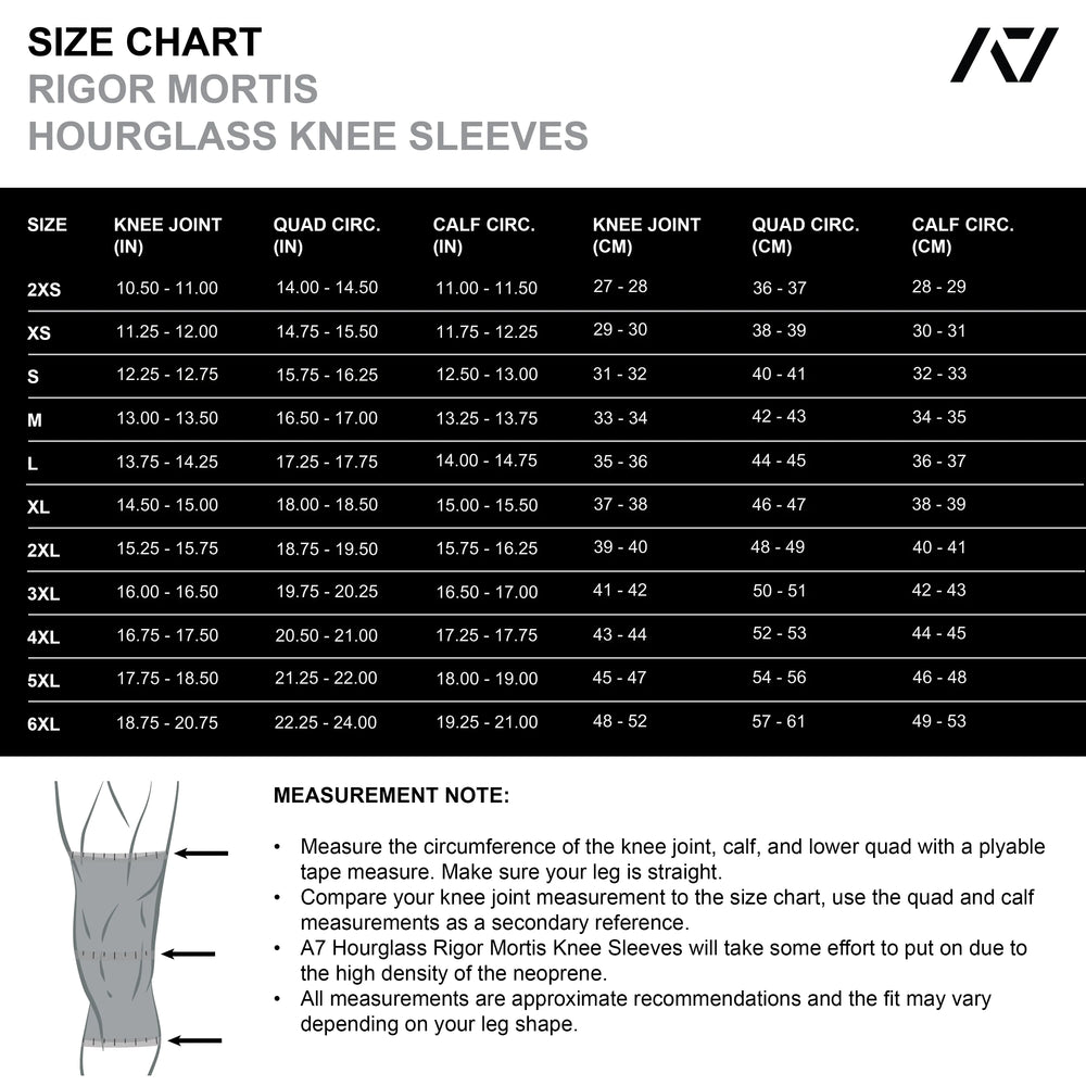
                      
                        Rigor Mortis Hourglass Knee Sleeves - Emerald Forás
                      
                    