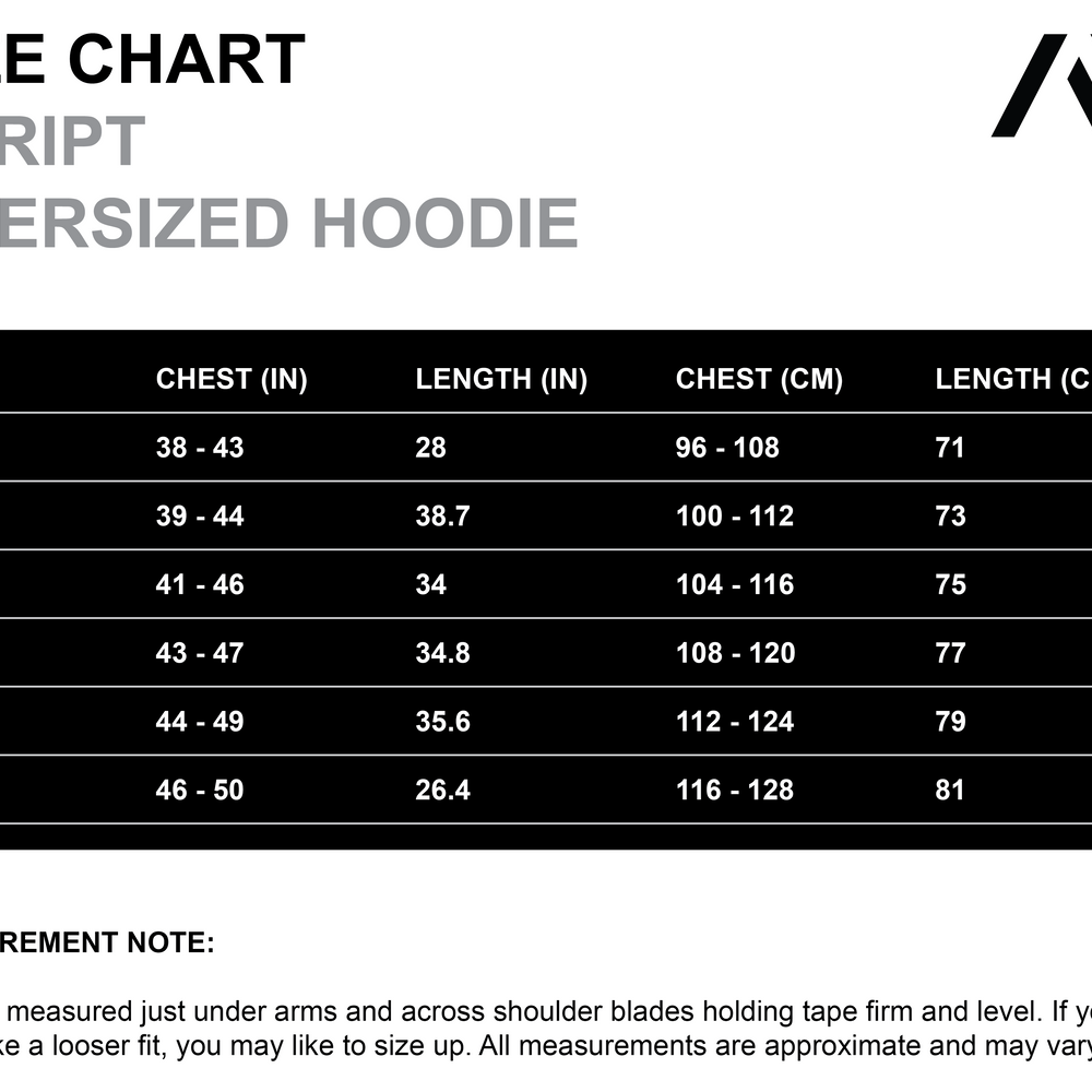 
                      
                        Script Oversized Non Bar Grip Hoodie - Foggy Navy
                      
                    