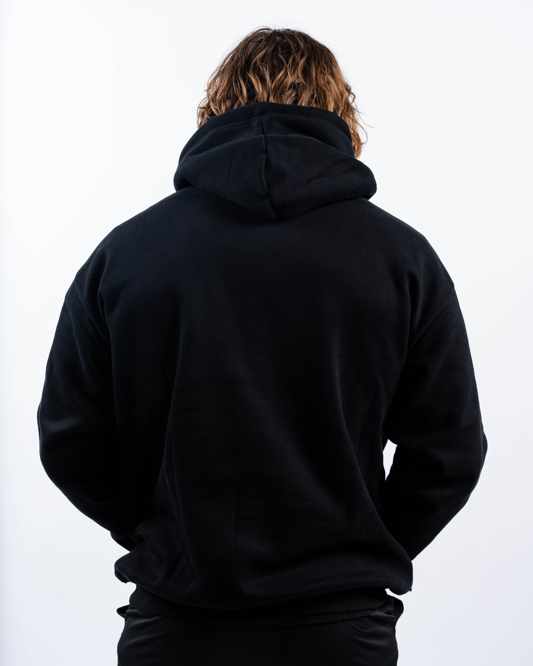 DG Sleeve Non Bar Grip Hoodie - Black