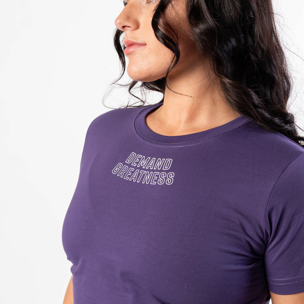 
                      
                        Demand Greatness True-Fit Purple is our new meet shirt design highlighting Demand Greatness with a double outline font to showcase your impact on the platform. The Shirt is IPF Approved. Shop the full A7 Powerlifting IPF Approved Equipment collection. The IPF Approved Kit includes Powerlifting Singlet, A7 Meet Shirt, A7 Zebra Wrist Wraps, A7 Deadlift Socks, Hourglass Knee Sleeves (Stiff and Rigor Mortis Knee Sleeves). All A7 Powerlifting Equipment shipping to UK, Norway, Switzerland and Iceland.
                      
                    