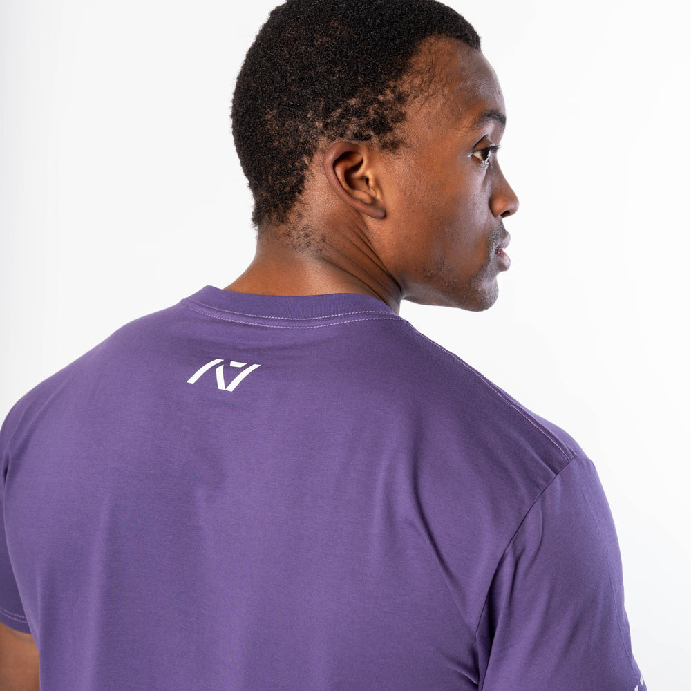 
                      
                        Demand Greatness True-Fit Purple is our new meet shirt design highlighting Demand Greatness with a double outline font to showcase your impact on the platform. The Shirt is IPF Approved. Shop the full A7 Powerlifting IPF Approved Equipment collection. The IPF Approved Kit includes Powerlifting Singlet, A7 Meet Shirt, A7 Zebra Wrist Wraps, A7 Deadlift Socks, Hourglass Knee Sleeves (Stiff and Rigor Mortis Knee Sleeves). All A7 Powerlifting Equipment shipping to UK, Norway, Switzerland and Iceland.
                      
                    