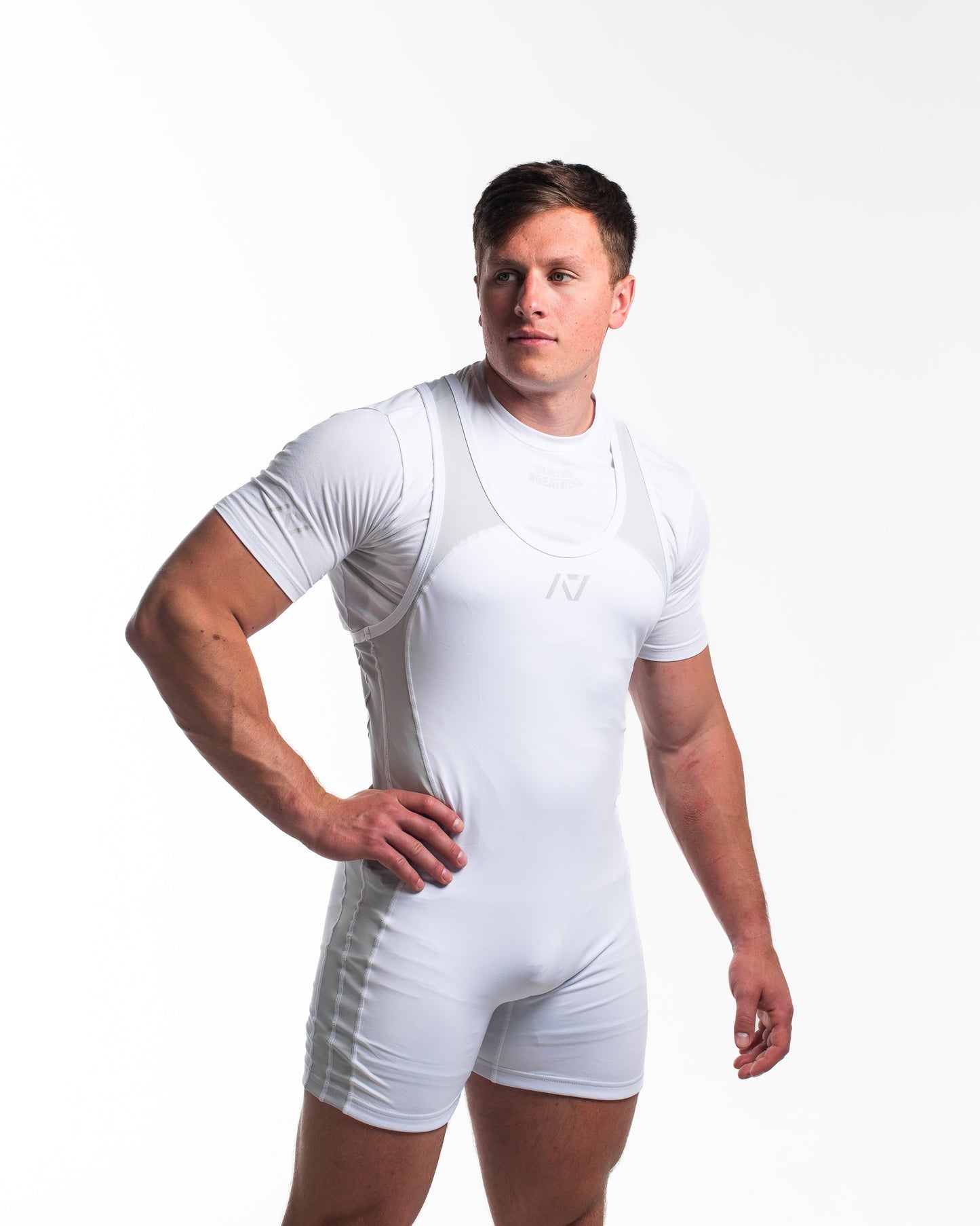 A7 IPF Approved Polar Luno singlet features extra lat mobility, side panel stitching to guide the squat depth level and curved panel design for a slimming look. The Women's cut singlet features a tapered waist and additional quad room. The IPF Approved Kit includes Luno Powerlifting Singlet, A7 Meet Shirt, A7 Zebra Wrist Wraps, A7 Deadlift Socks, Hourglass Knee Sleeves (Stiff Knee Sleeves and Rigor Mortis Knee Sleeves). All A7 Powerlifting Equipment shipping to UK, Norway, Switzerland and Iceland.