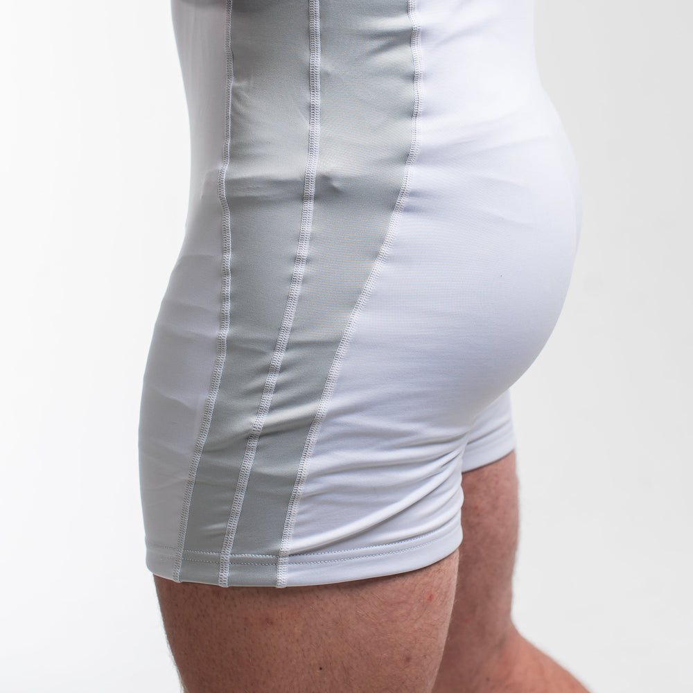 
                      
                        A7 IPF Approved Polar Luno singlet features extra lat mobility, side panel stitching to guide the squat depth level and curved panel design for a slimming look. The Women's cut singlet features a tapered waist and additional quad room. The IPF Approved Kit includes Luno Powerlifting Singlet, A7 Meet Shirt, A7 Zebra Wrist Wraps, A7 Deadlift Socks, Hourglass Knee Sleeves (Stiff Knee Sleeves and Rigor Mortis Knee Sleeves). All A7 Powerlifting Equipment shipping to UK, Norway, Switzerland and Iceland.
                      
                    