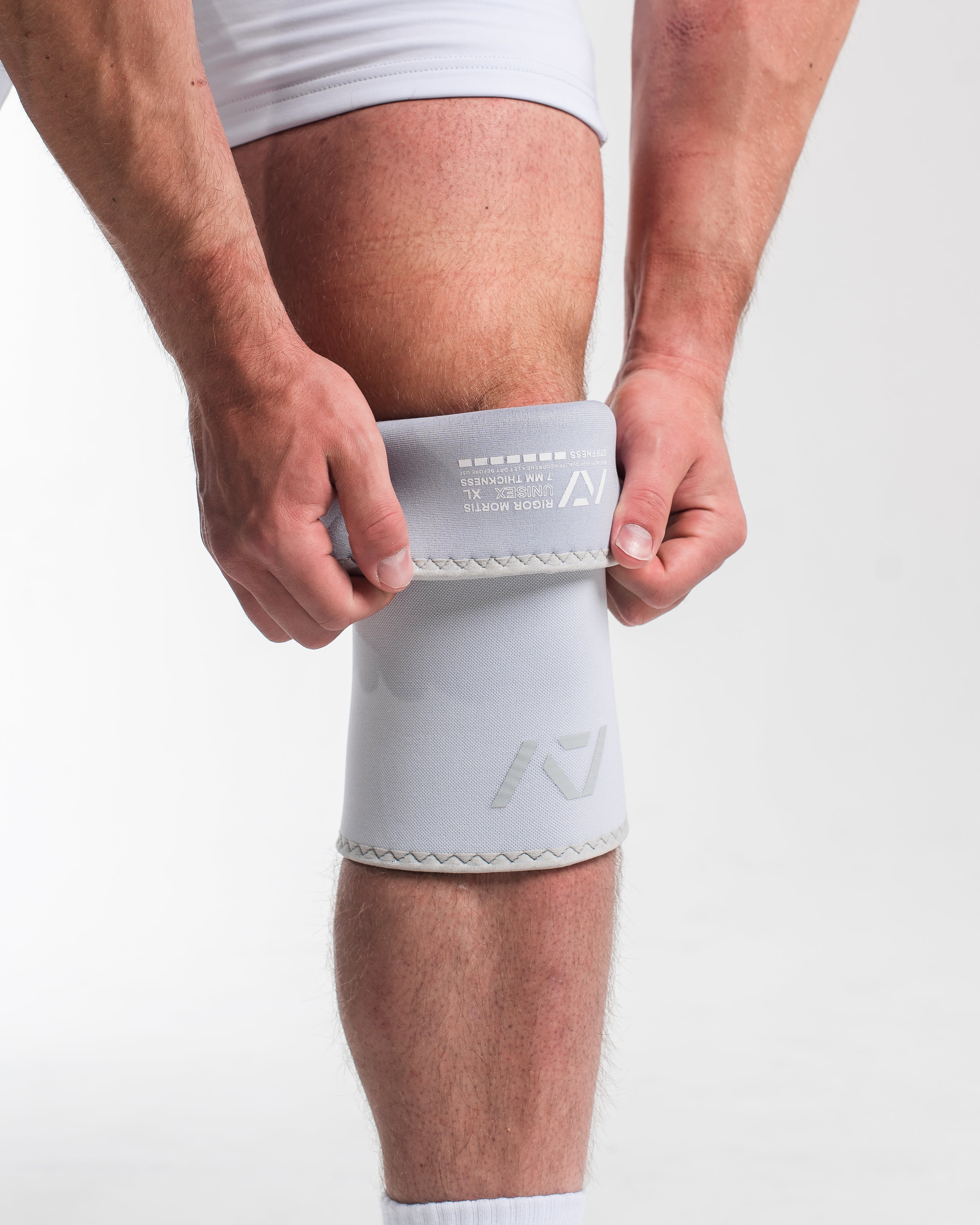 A7 IPF Approved Hourglass Knee Sleeves feature an hourglass-shaped centre taper fit to help provide knee compression while maintaining proper tightness around the calf and quad, offered in three stiffnesses (Flexi, Stiff and Rigor Mortis). Shop the full A7 Powerlifting IPF Approved Equipment collection. The IPF Approved Kit includes Powerlifting Singlet, A7 Meet Shirt, A7 Zebra Wrist Wraps and A7 Deadlift Socks. All A7 Powerlifting Equipment shipping to UK, Norway, Switzerland and Iceland.