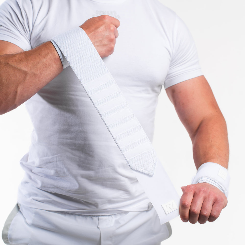 
                      
                        A7 IPF Approved Zebra Wraps feature strips of velcro on the wraps, allowing Zebra Wraps to conform fully to your unique preference of tightness. We offer Zebra wrist wraps in 3 lengths and 4 stiffnesses (Flexi, Mids, Stiff, and Rigor Mortis). The IPF Approved Kit includes Powerlifting Singlet, A7 Meet Shirt, A7 Zebra Wrist Wraps, A7 Deadlift Socks, Hourglass Knee Sleeves (Stiff Knee Sleeves and Rigor Mortis Knee Sleeves). All A7 Powerlifting Equipment shipping to UK, Norway, Switzerland and Iceland. 
                      
                    