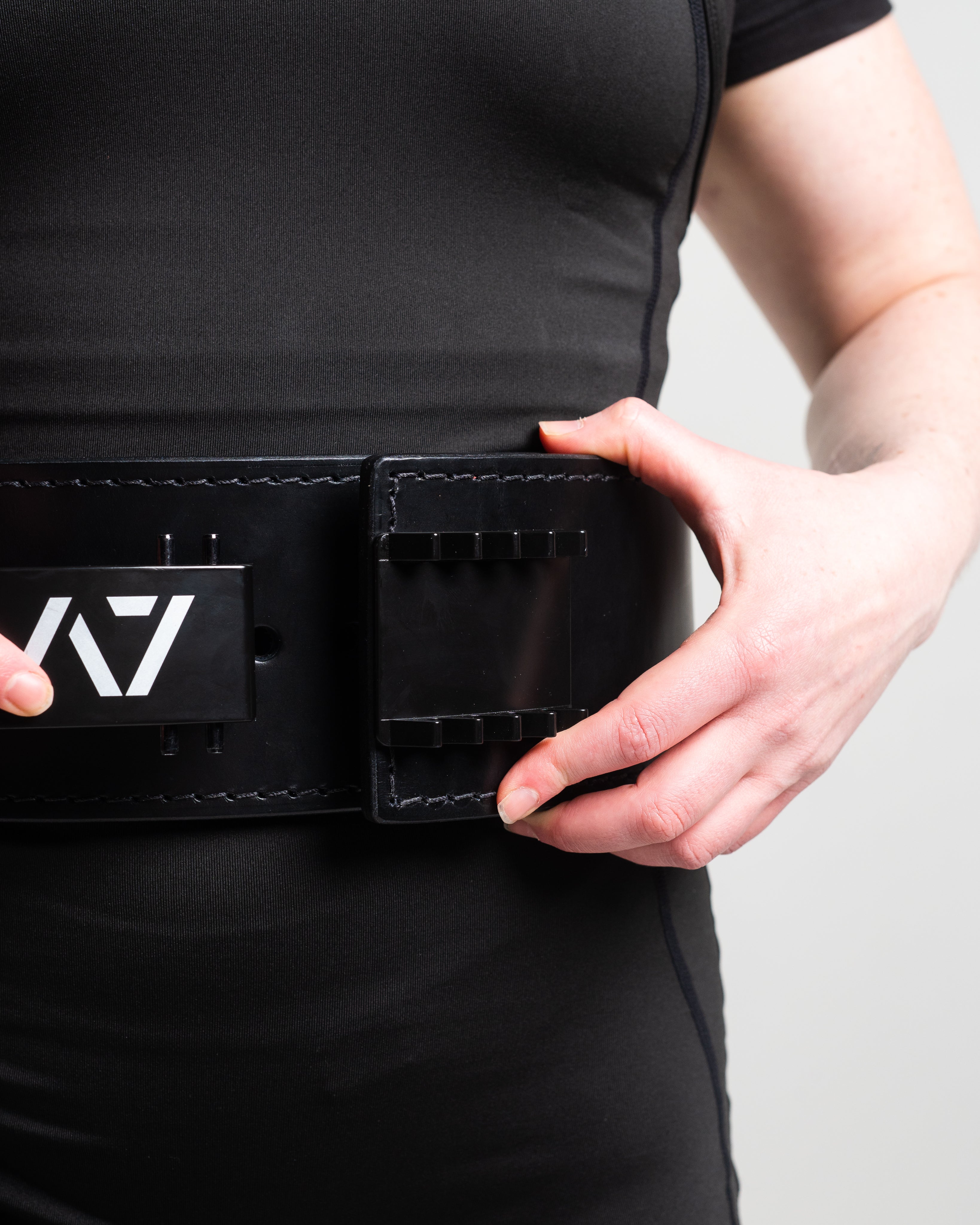 A7 IPF Approved PAL Lever Belt features a black design with black leather, black engraved buckle and debossed A7 logo on the leather. The new Pioneer Adjustable Lever, PAL, buckle allows you to quickly adjust the tightness of your belt for a perfect fit. The IPF Approved Kit includes Singlet, A7 Meet Shirt, A7 Zebra Wrist Wraps, A7 Deadlift Socks, Hourglass Knee Sleeves (Stiff Knee Sleeves and Rigor Mortis Knee Sleeves). All A7 Powerlifting Equipment shipping to UK, Norway, Switzerland and Iceland.