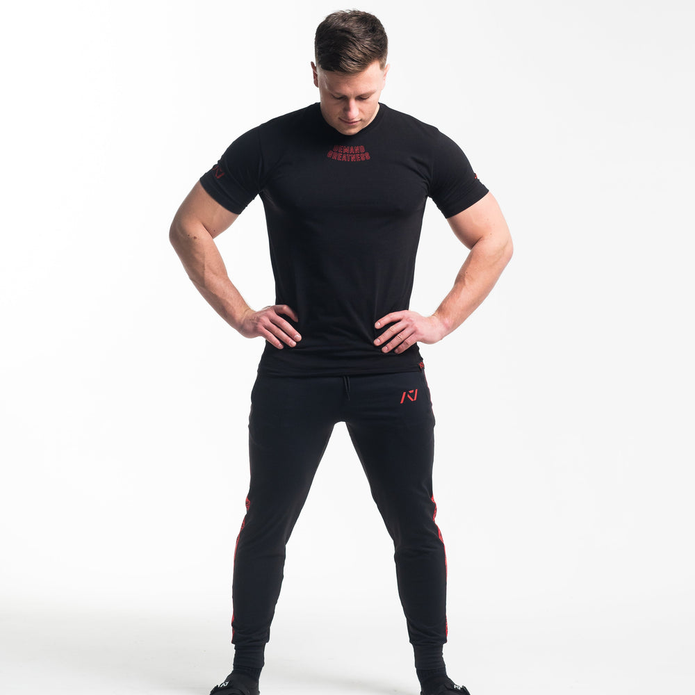 
                      
                        DG23 Red Dawn is our newmeet shirt design highlighting Demand Greatness with a double outline font to showcase your impact on the platform. The DG23 Meet Shirt is IPF Approved. Shop the full A7 Powerlifting IPF Approved Equipment collection. The IPF Approved Kit includes Powerlifting Singlet, A7 Meet Shirt, A7 Zebra Wrist Wraps, A7 Deadlift Socks, Hourglass Knee Sleeves (Stiff Knee Sleeves and Rigor Mortis Knee Sleeves). All A7 Powerlifting Equipment shipping to UK, Norway, Switzerland and Iceland.
                      
                    