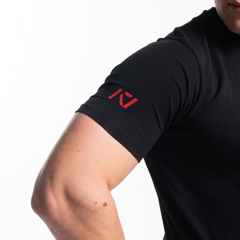 
                      
                        DG23 Red Dawn is our newmeet shirt design highlighting Demand Greatness with a double outline font to showcase your impact on the platform. The DG23 Meet Shirt is IPF Approved. Shop the full A7 Powerlifting IPF Approved Equipment collection. The IPF Approved Kit includes Powerlifting Singlet, A7 Meet Shirt, A7 Zebra Wrist Wraps, A7 Deadlift Socks, Hourglass Knee Sleeves (Stiff Knee Sleeves and Rigor Mortis Knee Sleeves). All A7 Powerlifting Equipment shipping to UK, Norway, Switzerland and Iceland.
                      
                    
