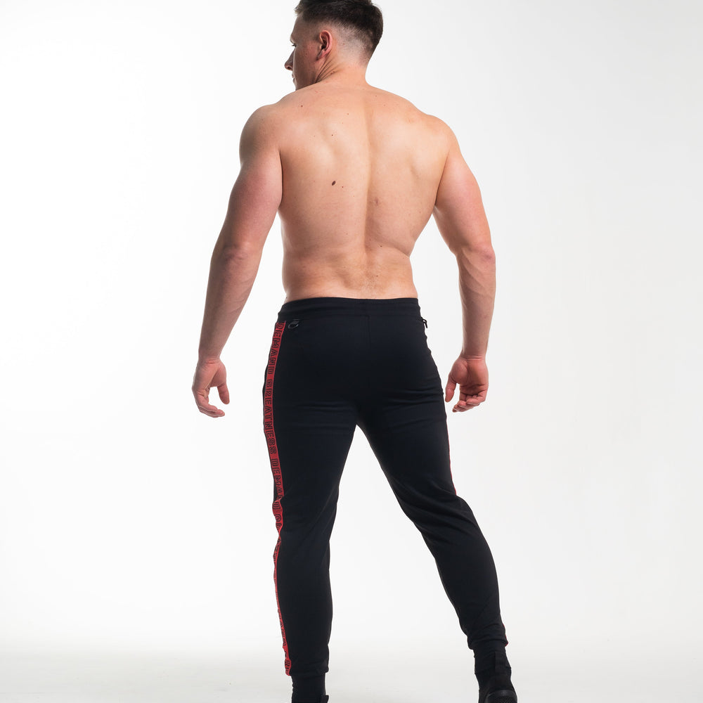
                      
                        A7 Red Dawn Defy joggers are just as comfortable in the gym as they are going out. These are made with premium moisture-wicking 4-way-stretch material for greater range of motion. These are a great fit for both men and women. All A7 Powerlifting Equipment shipping to UK, Norway, Switzerland and Iceland.
                      
                    