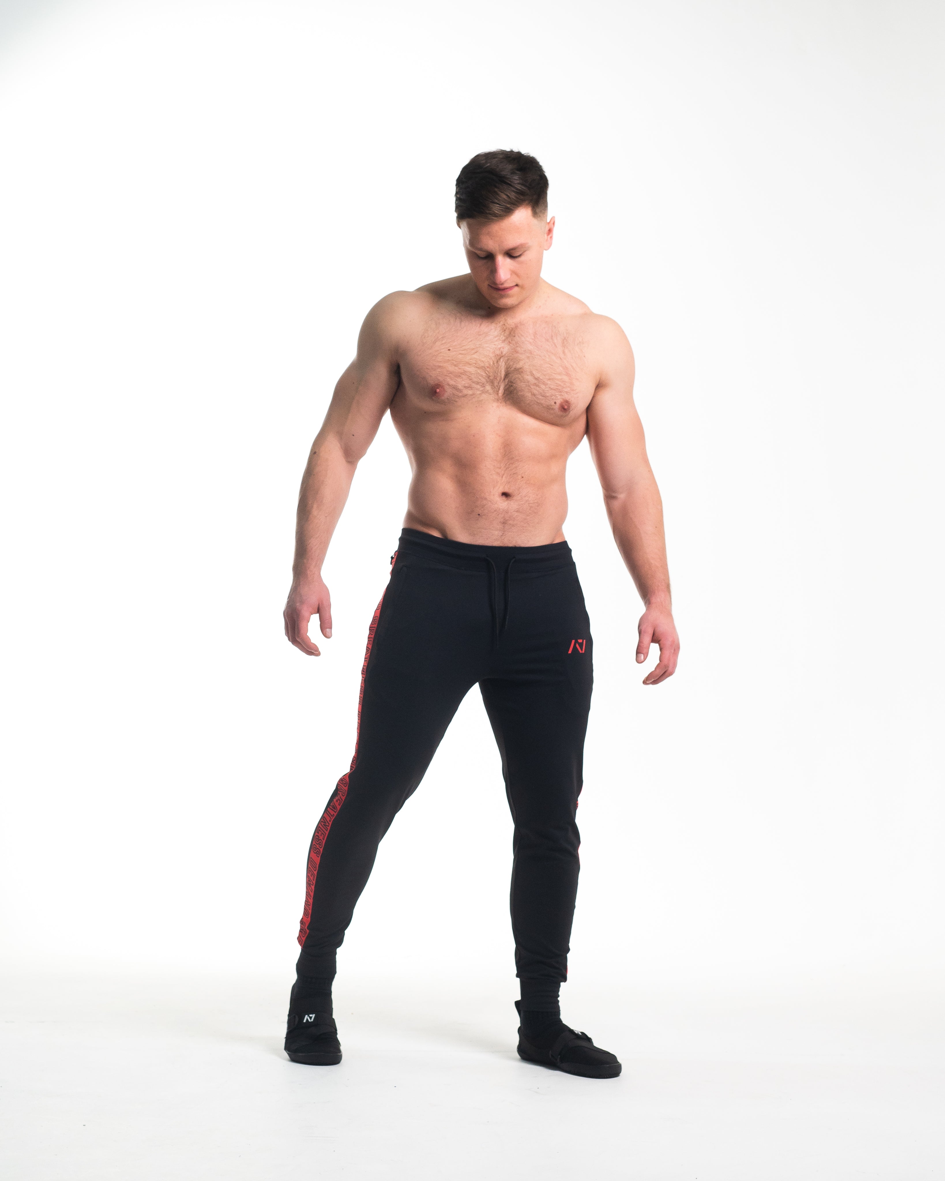 A7 Red Dawn Defy joggers are just as comfortable in the gym as they are going out. These are made with premium moisture-wicking 4-way-stretch material for greater range of motion. These are a great fit for both men and women. All A7 Powerlifting Equipment shipping to UK, Norway, Switzerland and Iceland.