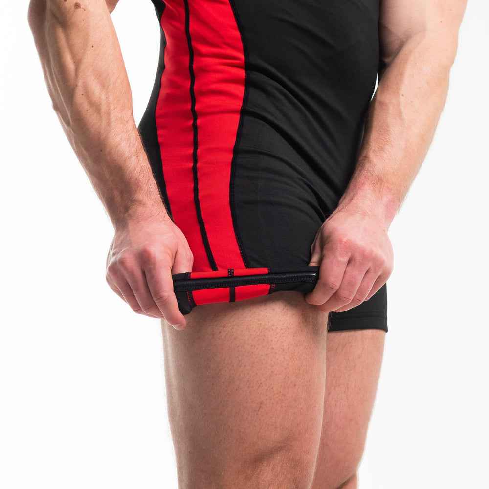 
                      
                        A7 IPF Approved Red Dawn Luno singlet features extra lat mobility, side panel stitching to guide the squat depth level and curved panel design for a slimming look. The Women's cut singlet features a tapered waist and additional quad room. The IPF Approved Kit includes Luno Powerlifting Singlet, A7 Meet Shirt, A7 Zebra Wrist Wraps, A7 Deadlift Socks, Hourglass Knee Sleeves (Stiff Knee Sleeves and Rigor Mortis Knee Sleeves). All A7 Powerlifting Equipment shipping to UK, Norway, Switzerland and Iceland.
                      
                    