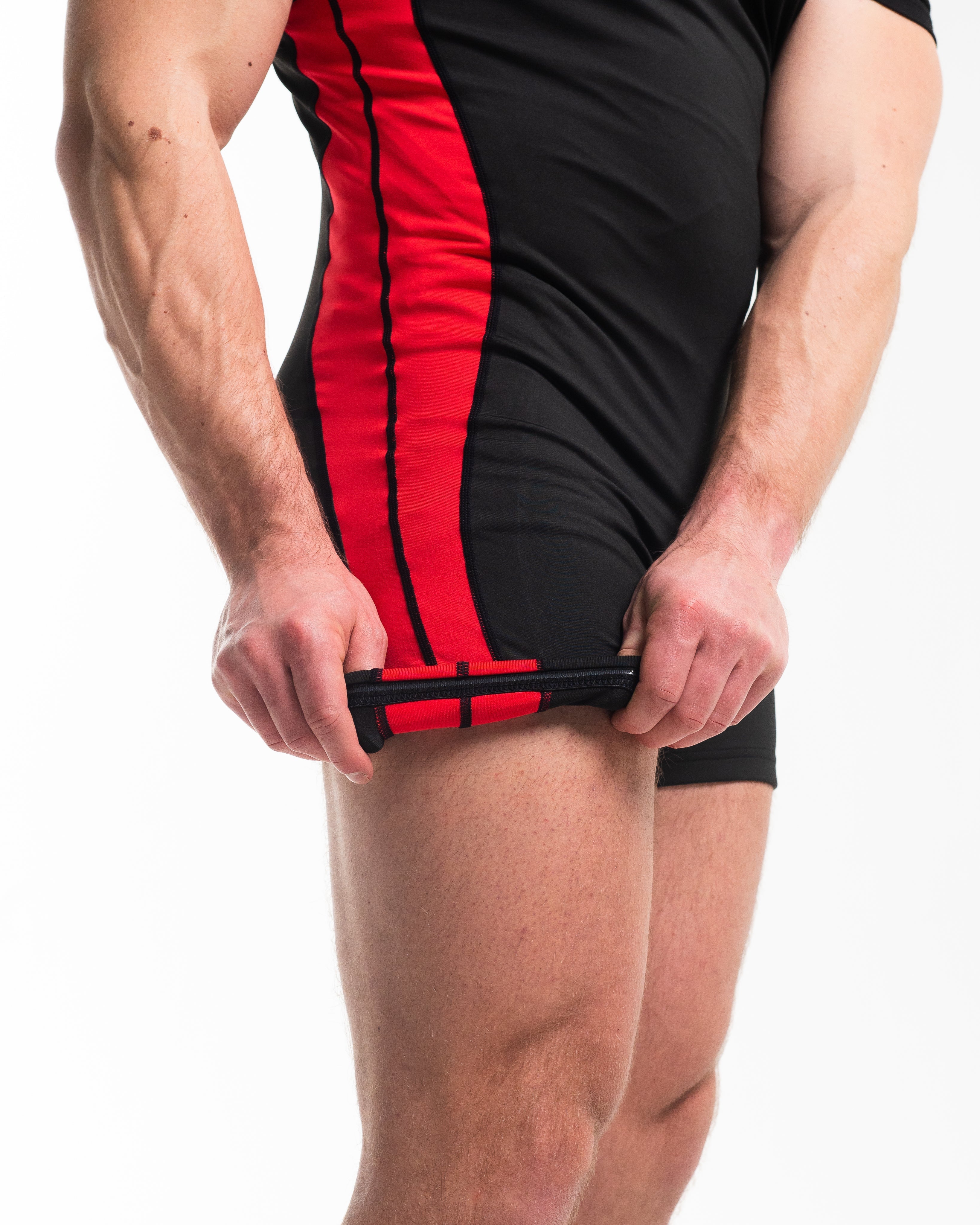 A7 IPF Approved Red Dawn Luno singlet features extra lat mobility, side panel stitching to guide the squat depth level and curved panel design for a slimming look. The Women's cut singlet features a tapered waist and additional quad room. The IPF Approved Kit includes Luno Powerlifting Singlet, A7 Meet Shirt, A7 Zebra Wrist Wraps, A7 Deadlift Socks, Hourglass Knee Sleeves (Stiff Knee Sleeves and Rigor Mortis Knee Sleeves). All A7 Powerlifting Equipment shipping to UK, Norway, Switzerland and Iceland.