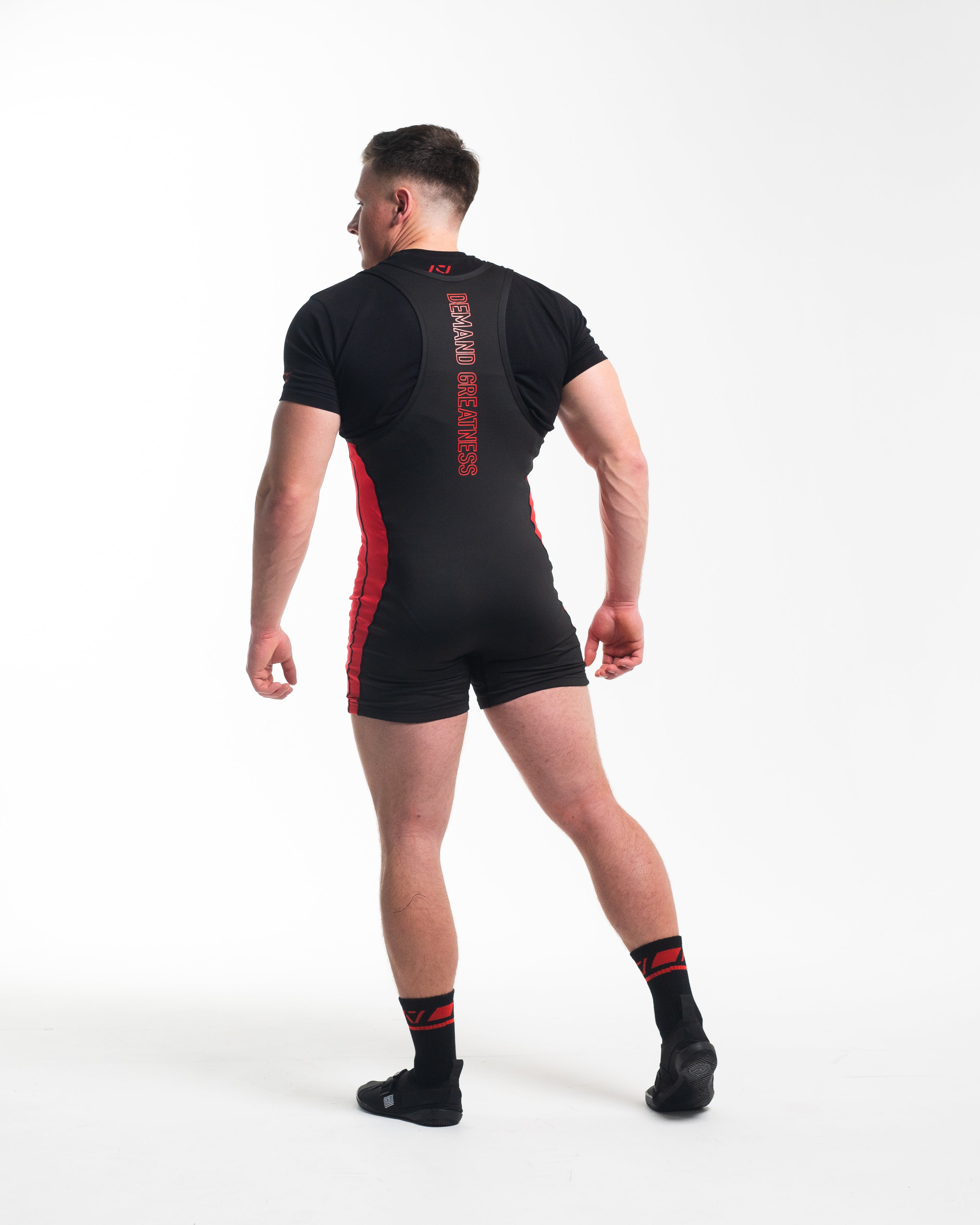 A7 IPF Approved Red Dawn Luno singlet features extra lat mobility, side panel stitching to guide the squat depth level and curved panel design for a slimming look. The Women's cut singlet features a tapered waist and additional quad room. The IPF Approved Kit includes Luno Powerlifting Singlet, A7 Meet Shirt, A7 Zebra Wrist Wraps, A7 Deadlift Socks, Hourglass Knee Sleeves (Stiff Knee Sleeves and Rigor Mortis Knee Sleeves). All A7 Powerlifting Equipment shipping to UK, Norway, Switzerland and Iceland.