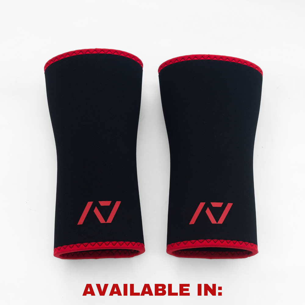 
                      
                        Rigor Mortis Hourglass Knee Sleeves - Red Dawn
                      
                    