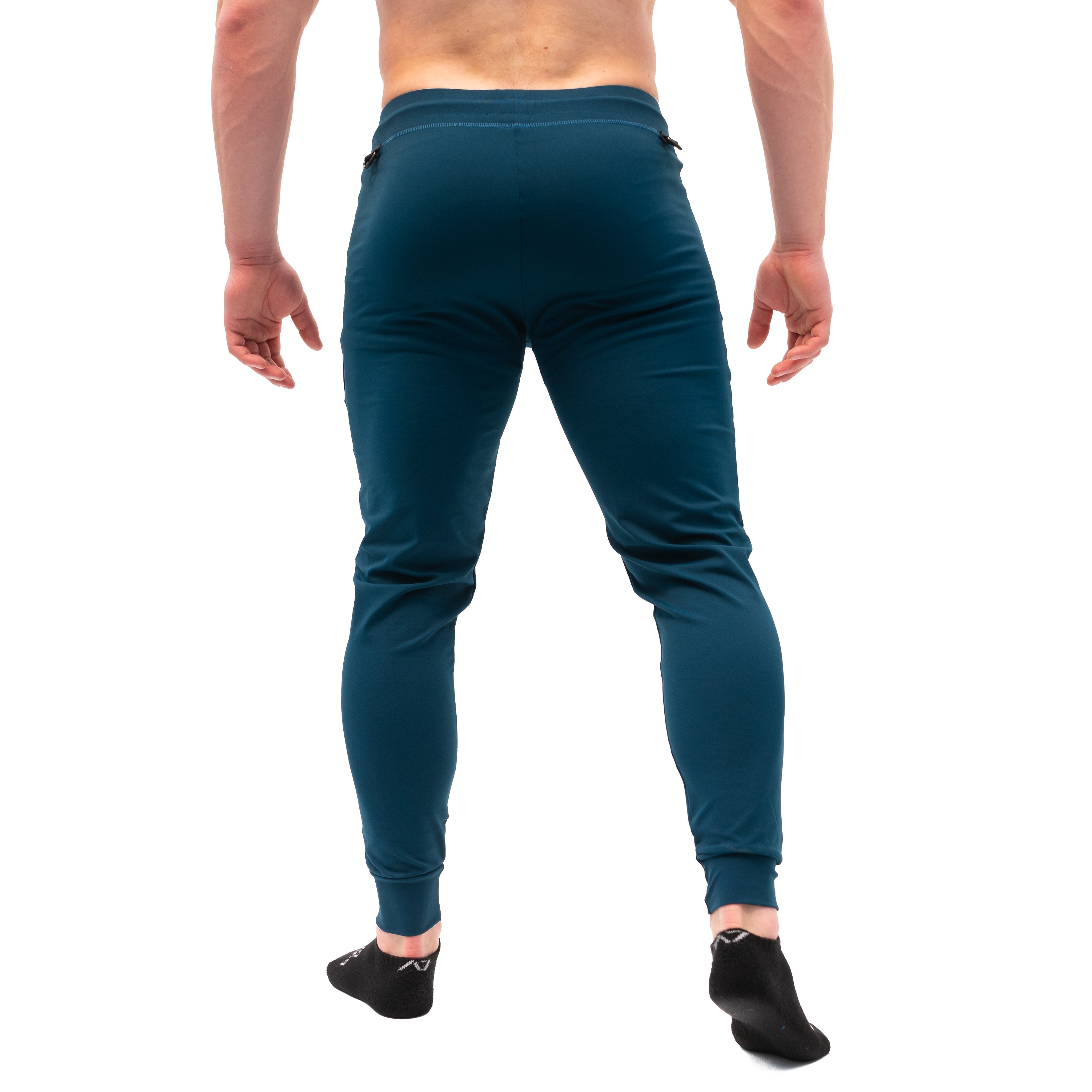 Defy joggers are just as comfortable in the gym as they are going out. These are made with premium moisture-wicking 4-way-stretch material for greater range of motion.  These are a great fit for both men and women.