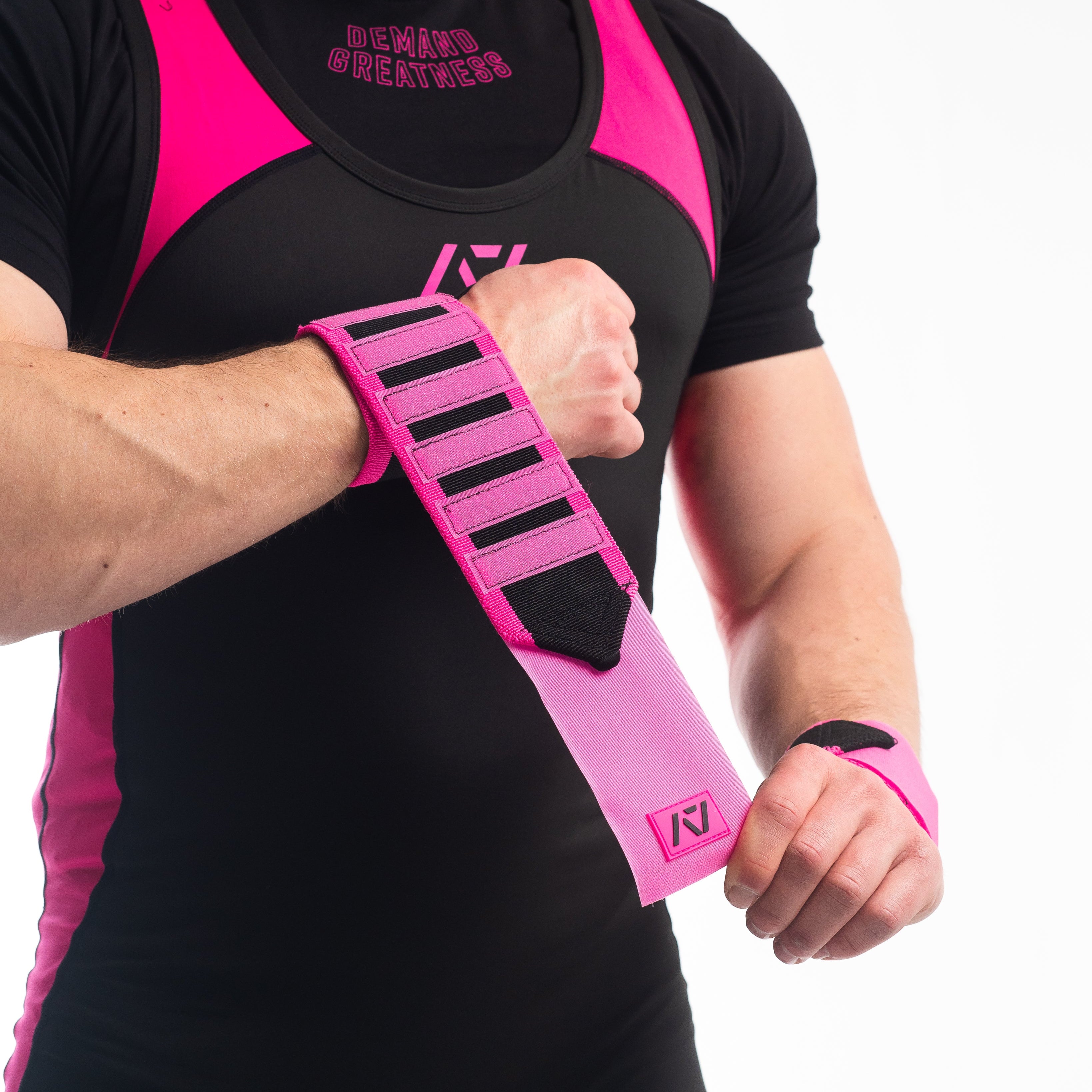 A7 IPF Approved Zebra Wraps feature strips of velcro on the wraps, allowing Zebra Wraps to conform fully to your unique preference of tightness. We offer Zebra wrist wraps in 3 lengths and 4 stiffnesses (Flexi, Mids, Stiff, and Rigor Mortis). The IPF Approved Kit includes Powerlifting Singlet, A7 Meet Shirt, A7 Zebra Wrist Wraps, A7 Deadlift Socks, Hourglass Knee Sleeves (Stiff Knee Sleeves and Rigor Mortis Knee Sleeves). All A7 Powerlifting Equipment shipping to UK, Norway, Switzerland and Iceland.