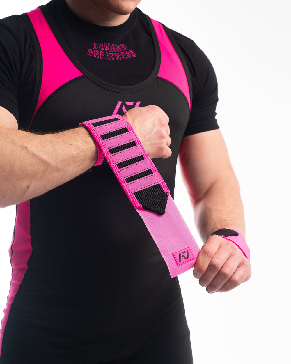 A7 IPF Approved Zebra Wraps feature strips of velcro on the wraps, allowing Zebra Wraps to conform fully to your unique preference of tightness. We offer Zebra wrist wraps in 3 lengths and 4 stiffnesses (Flexi, Mids, Stiff, and Rigor Mortis). The IPF Approved Kit includes Powerlifting Singlet, A7 Meet Shirt, A7 Zebra Wrist Wraps, A7 Deadlift Socks, Hourglass Knee Sleeves (Stiff Knee Sleeves and Rigor Mortis Knee Sleeves). All A7 Powerlifting Equipment shipping to UK, Norway, Switzerland and Iceland.