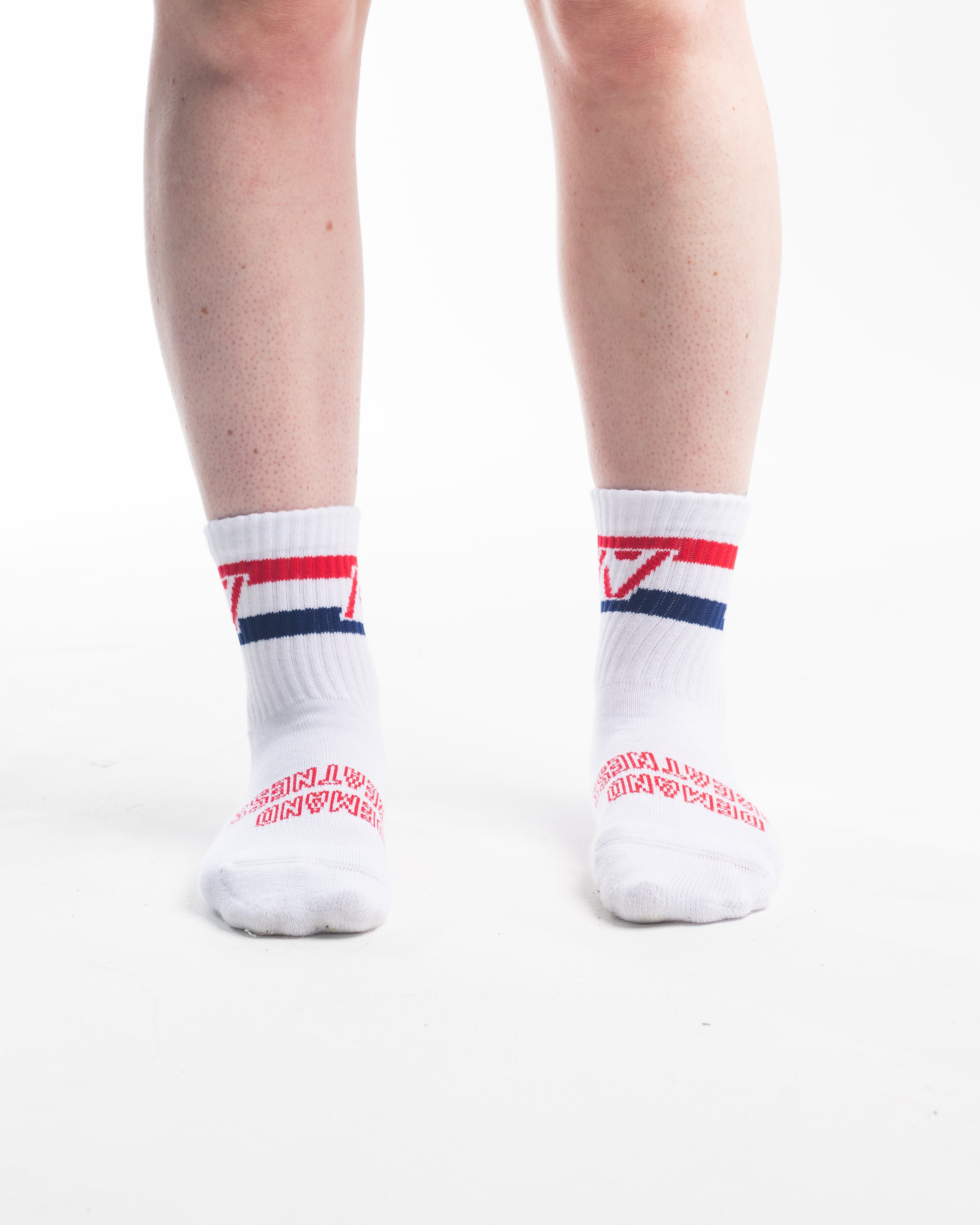 A7 RWB Crew socks showcase red, white and blue logos and let your energy show on the platform, in your training or while out and about. The IPF Approved Night Light Meet Kit includes Powerlifting Singlet, A7 Meet Shirt, A7 Zebra Wrist Wraps, A7 Deadlift Socks, Hourglass Knee Sleeves (Stiff Knee Sleeves and Rigor Mortis Knee Sleeves). All A7 Powerlifting Equipment shipping to UK, Norway, Switzerland 