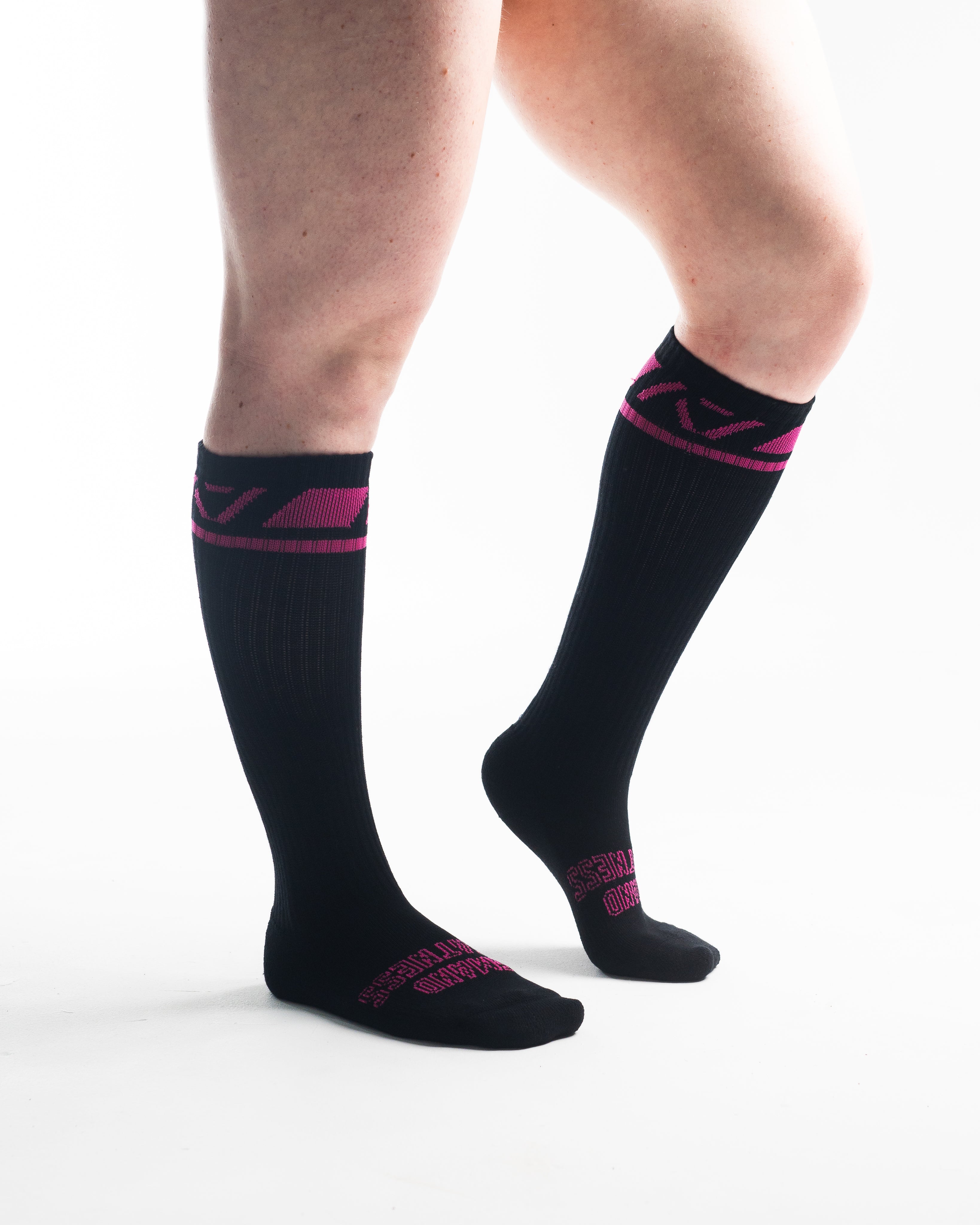 A7 Flamingo deadlift socks are designed specifically for pulls and keep your shins protected from scrapes. A7 deadlift socks are a perfect pair to wear in training or powerlifting competition. The A7 IPF Approved Kit includes Powerlifting Singlet, A7 Meet Shirt, A7 Zebra Wrist Wraps, A7 Deadlift Socks, Hourglass Knee Sleeves (Stiff Knee Sleeves and Rigor Mortis Knee Sleeves). All A7 Powerlifting Equipment shipping to UK, Norway, Switzerland and Iceland.