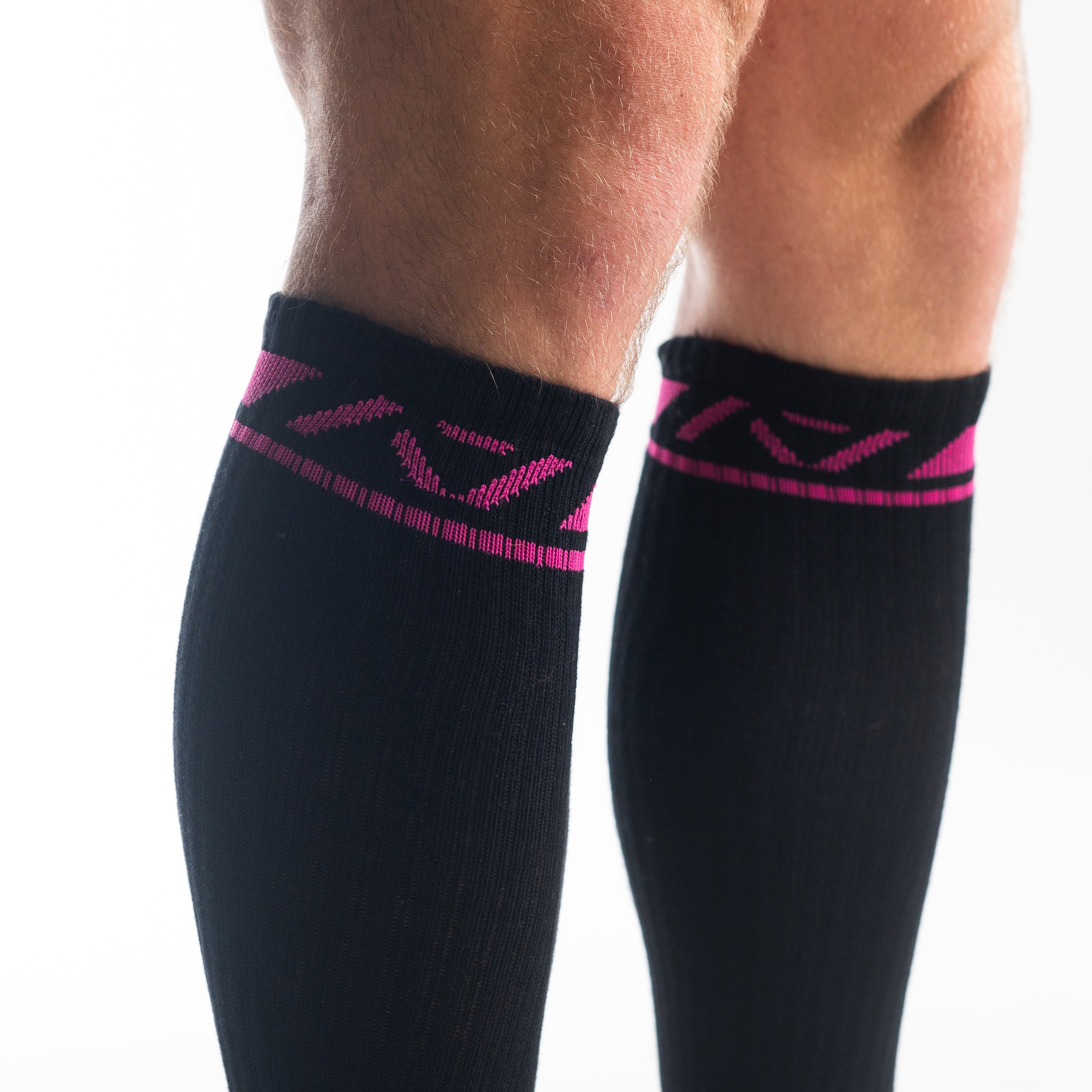 A7 Flamingo deadlift socks are designed specifically for pulls and keep your shins protected from scrapes. A7 deadlift socks are a perfect pair to wear in training or powerlifting competition. The A7 IPF Approved Kit includes Powerlifting Singlet, A7 Meet Shirt, A7 Zebra Wrist Wraps, A7 Deadlift Socks, Hourglass Knee Sleeves (Stiff Knee Sleeves and Rigor Mortis Knee Sleeves). All A7 Powerlifting Equipment shipping to UK, Norway, Switzerland and Iceland.