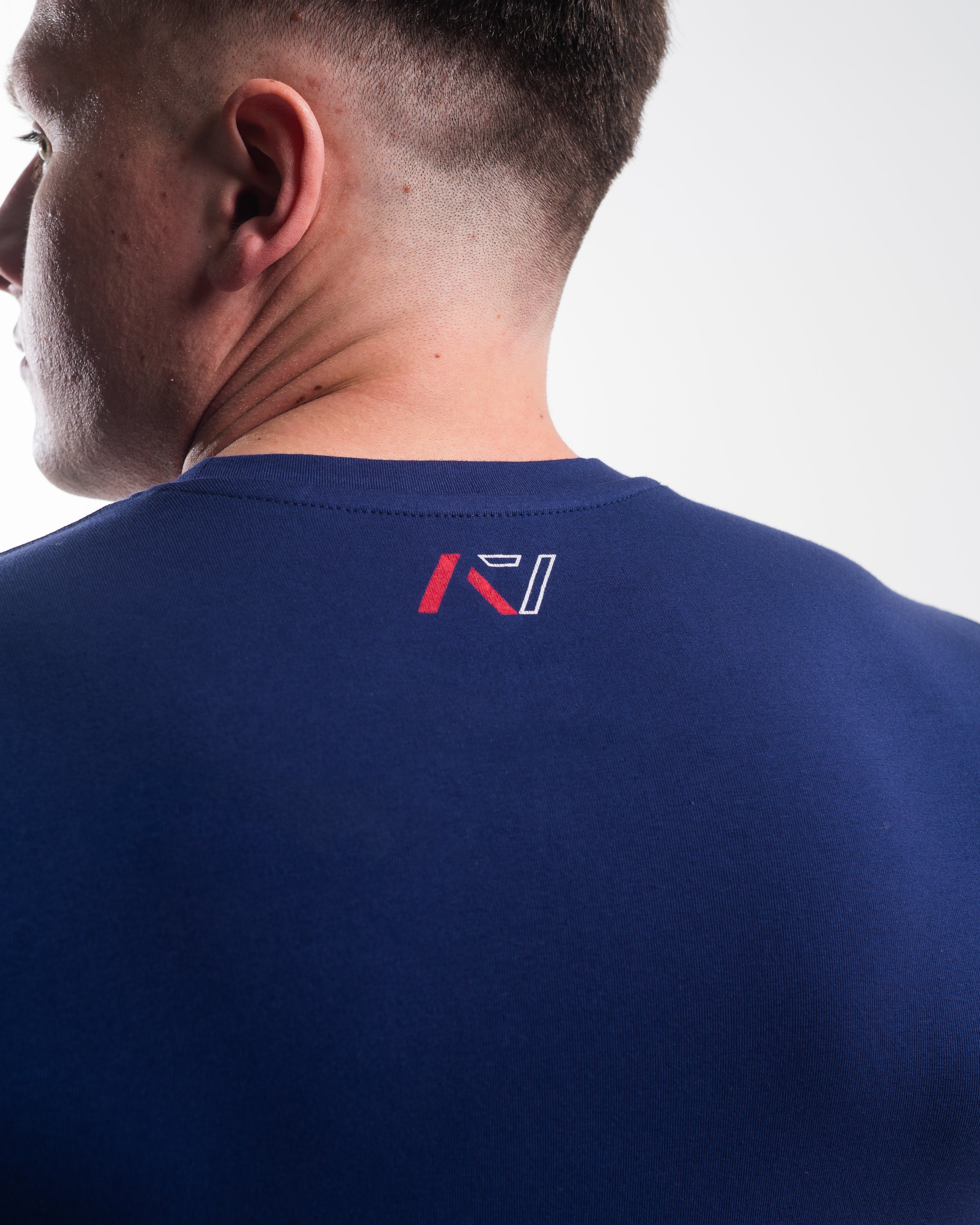 Night Light RWB Wave Non Bar Grip Shirt features one of our favorite designs that showcases your patriotic spirit with our Red White and Blue colour palette! All A7 Powerlifting Equipment shipping to UK, Norway, Switzerland and Iceland.