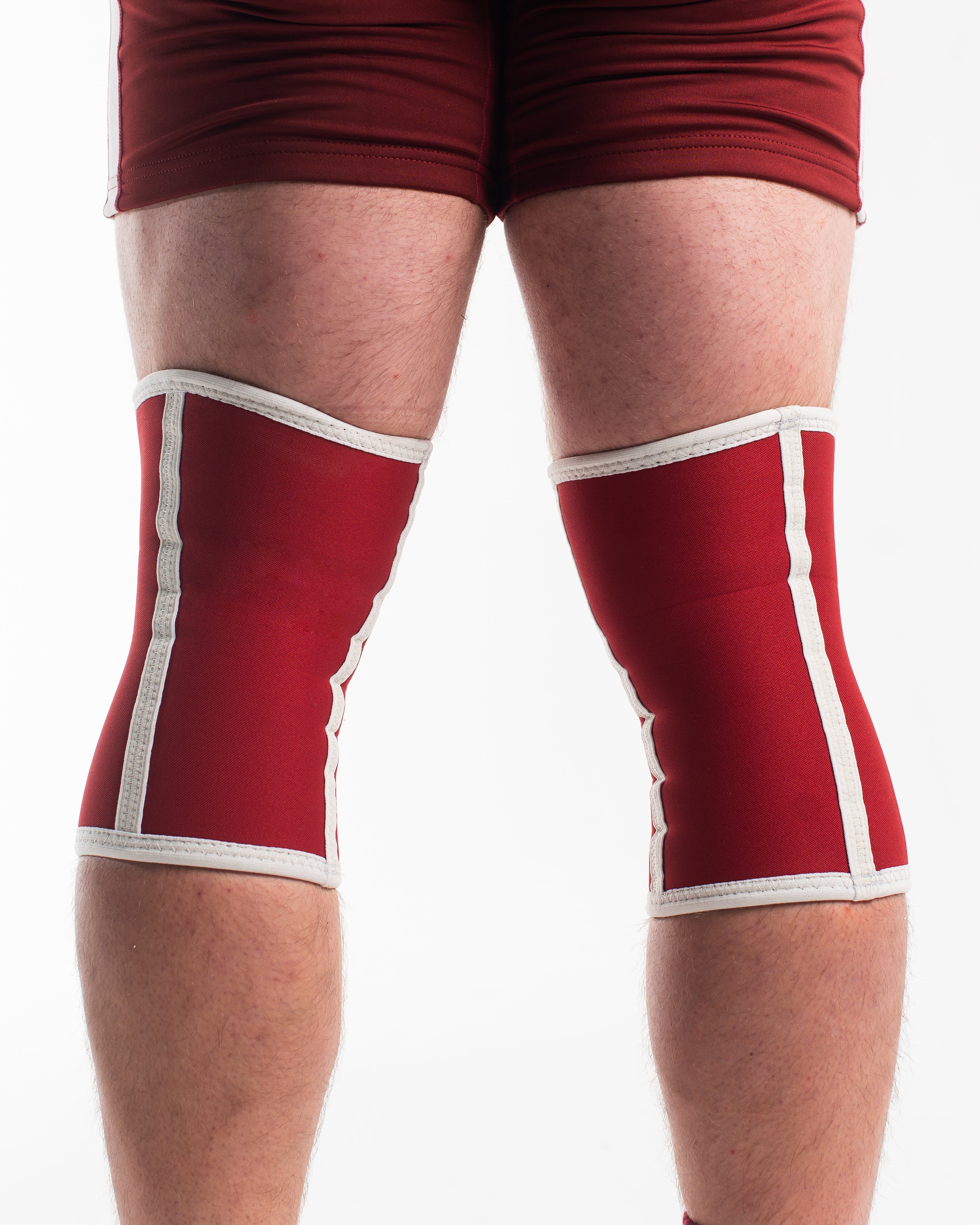 A7 IPF Approved Hourglass Knee Sleeves feature an hourglass-shaped centre taper fit to help provide knee compression while maintaining proper tightness around the calf and quad, offered in three stiffnesses (Flexi, Stiff and Rigor Mortis). Shop the full A7 Powerlifting IPF Approved Equipment collection. The IPF Approved Kit includes Powerlifting Singlet, A7 Meet Shirt, A7 Zebra Wrist Wraps and A7 Deadlift Socks. All A7 Powerlifting Equipment shipping to UK, Norway, Switzerland and Iceland.