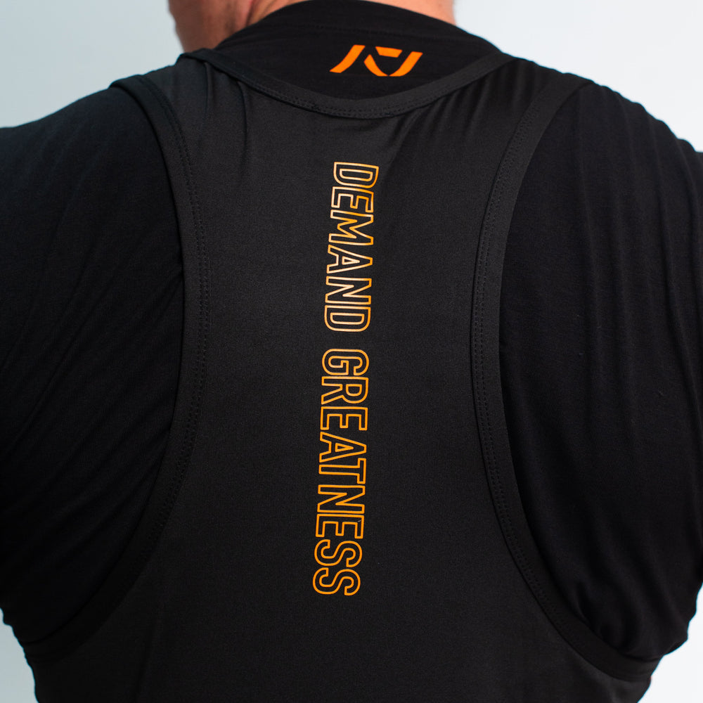 
                      
                        A7 IPF Approved Blaze Luno singlet features extra lat mobility, side panel stitching to guide the squat depth level and curved panel design for a slimming look. The Women's cut singlet features a tapered waist and additional quad room. The IPF Approved Kit includes Luno Powerlifting Singlet, A7 Meet Shirt, A7 Zebra Wrist Wraps, A7 Deadlift Socks, Hourglass Knee Sleeves (Stiff Knee Sleeves and Rigor Mortis Knee Sleeves). All A7 Powerlifting Equipment shipping to UK, Norway, Switzerland and Iceland.
                      
                    