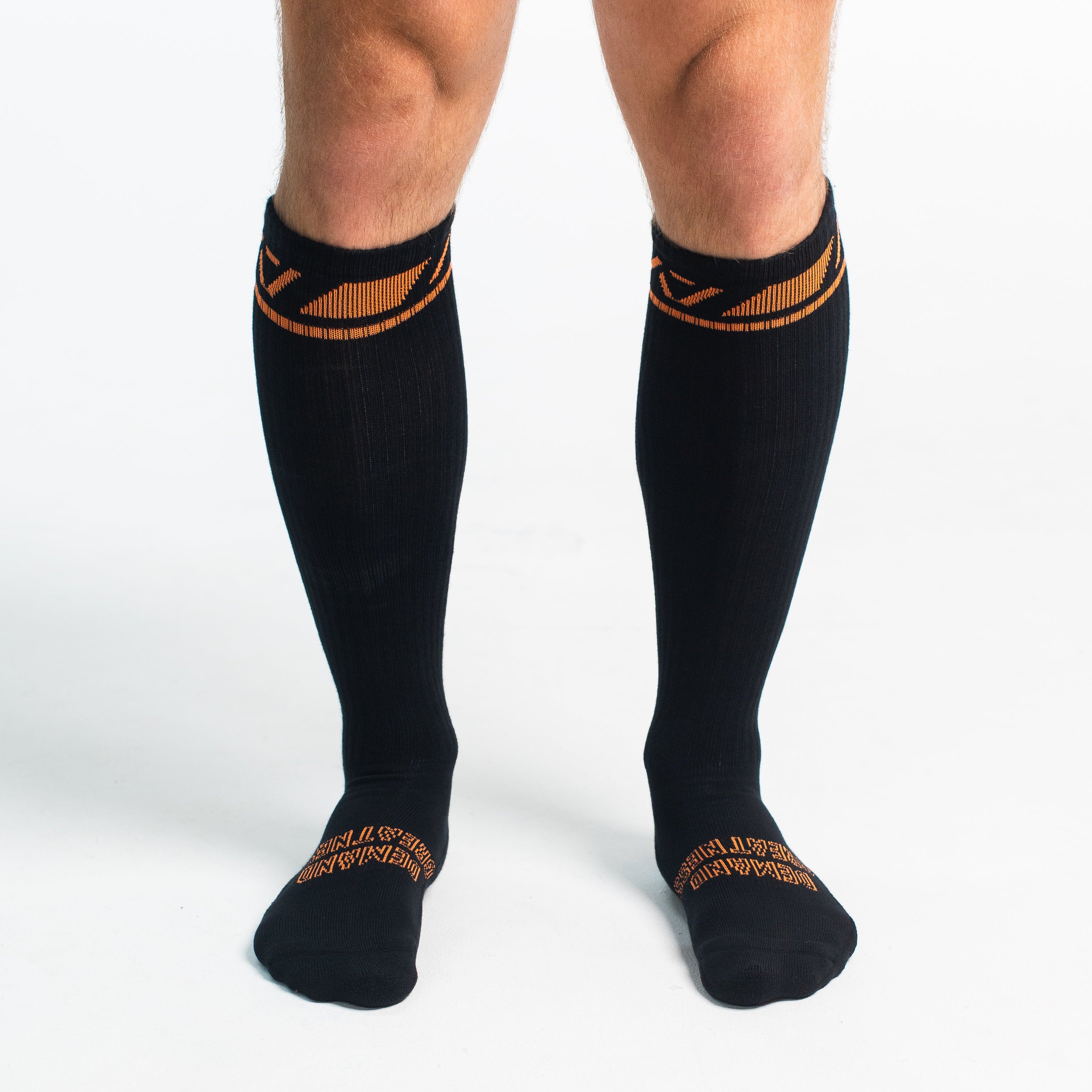 A7 Blaze deadlift socks are designed specifically for pulls and keep your shins protected from scrapes. A7 deadlift socks are a perfect pair to wear in training or powerlifting competition. The A7 IPF Approved Kit includes Powerlifting Singlet, A7 Meet Shirt, A7 Zebra Wrist Wraps, A7 Deadlift Socks, Hourglass Knee Sleeves (Stiff Knee Sleeves and Rigor Mortis Knee Sleeves). All A7 Powerlifting Equipment shipping to UK, Norway, Switzerland and Iceland.