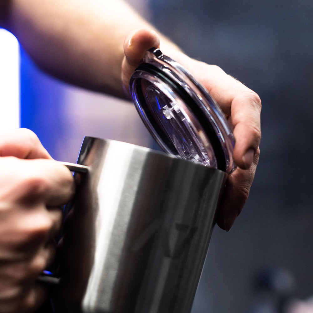 
                      
                        Whether you choose hot or cold beverages our double-wall insulated seamless stainless steel coffee mug is designed to keep your beverages at temperature for longer periods and includes a sliding lid to keep your beverage contained until you are ready for your next sip
                      
                    