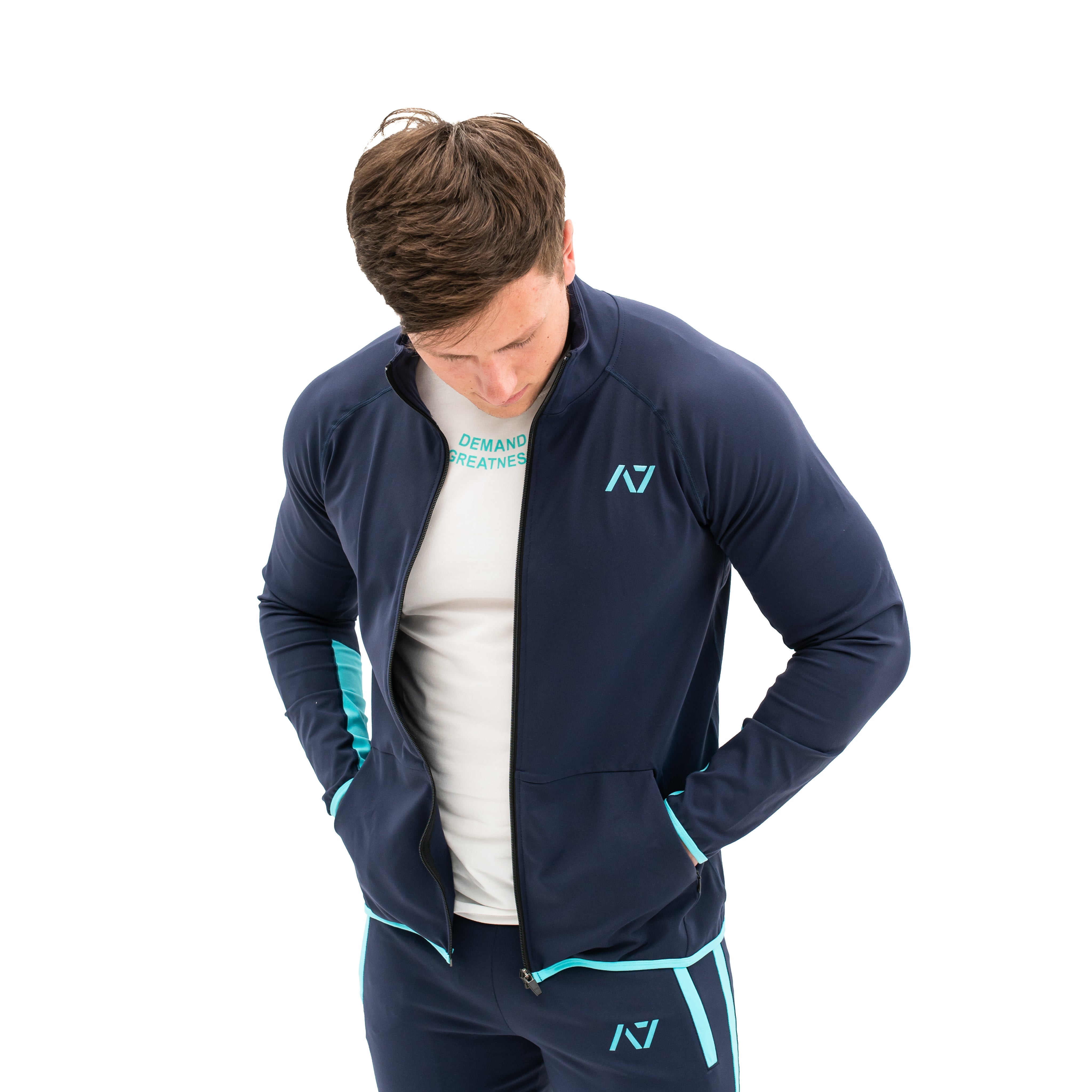 Whether going on a hike or heading to the gym our Defy Jacket will keep you cosy and comfortable. The jackets are made with premium moisture- 4-way-stretch material for a greater range of motion. These are a great fit for both men and women. Purchase Iced Defy jacket from A7 UK shipping to UK or A7 Europe shipping to EU. 