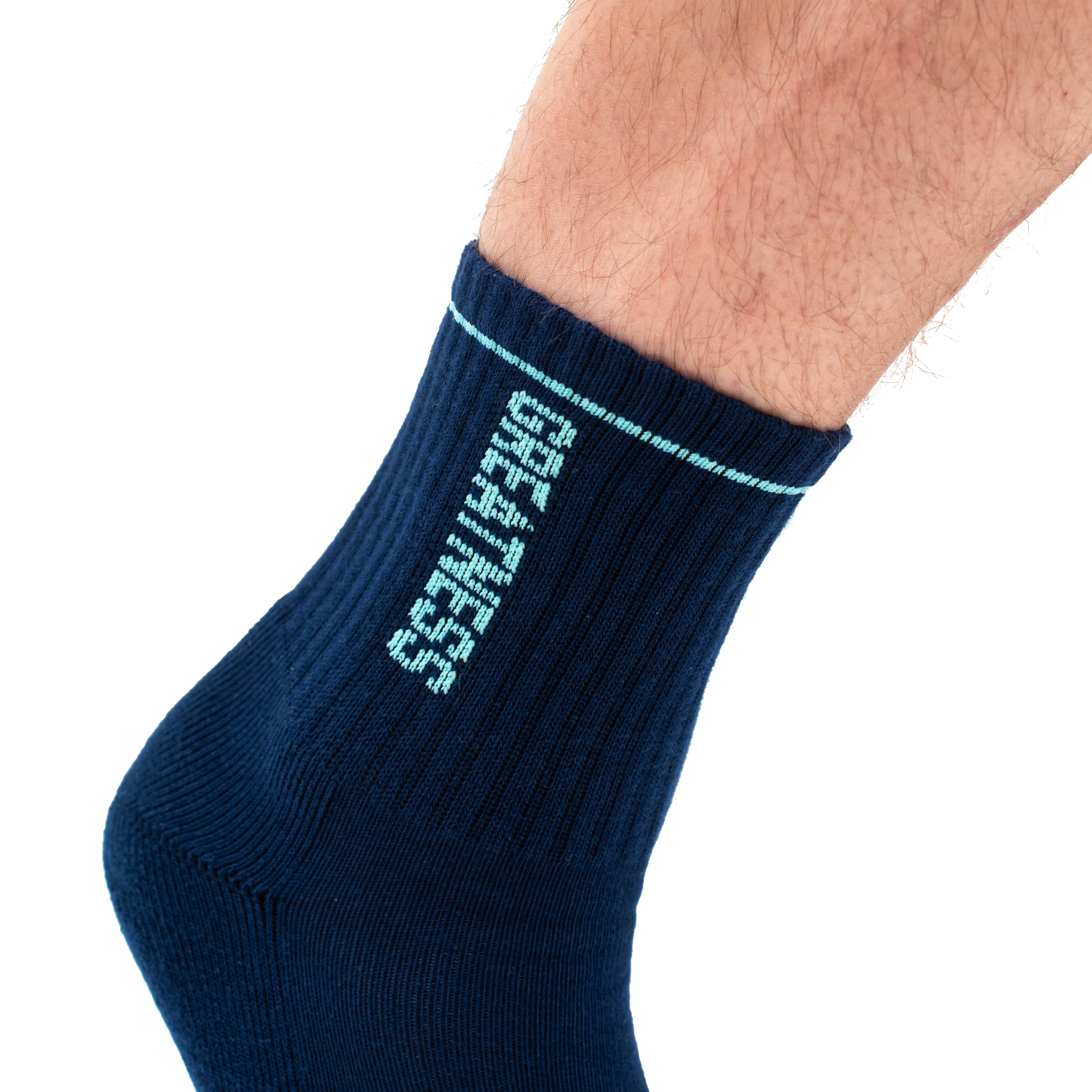 Your feet are important and durable crew socks are just as importing when out and about or in the gym. These Iced crew socks have a cushioned footbed, arch support and light compression of the ankle. A7 Crew socks are IPF Approved so a great addition to your IPF Approved Kit. A7 Crew socks shipping to Europe and the UK, Norway, Switzerland and Iceland.