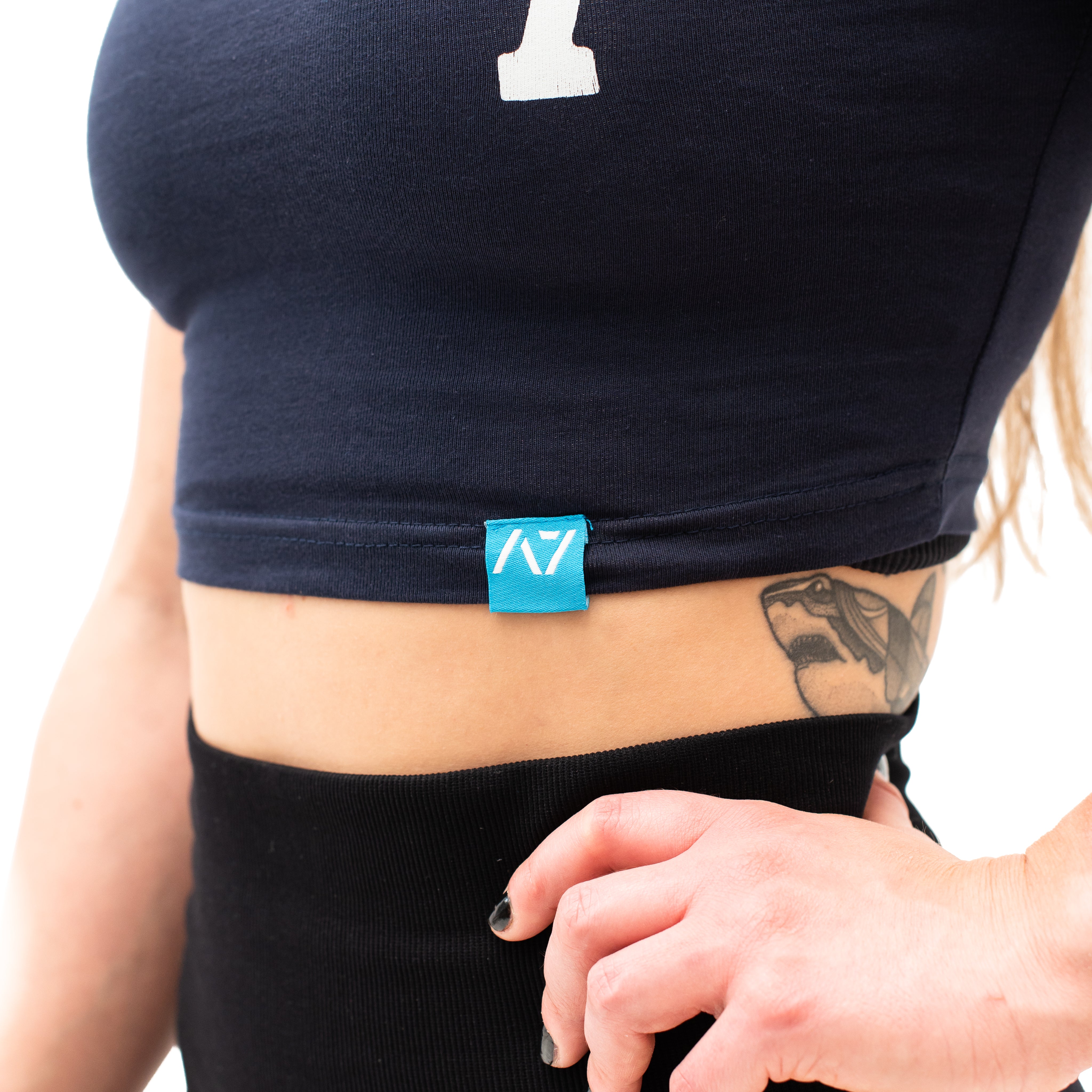 Varsity Blue Non Bar Grip Women's Crop