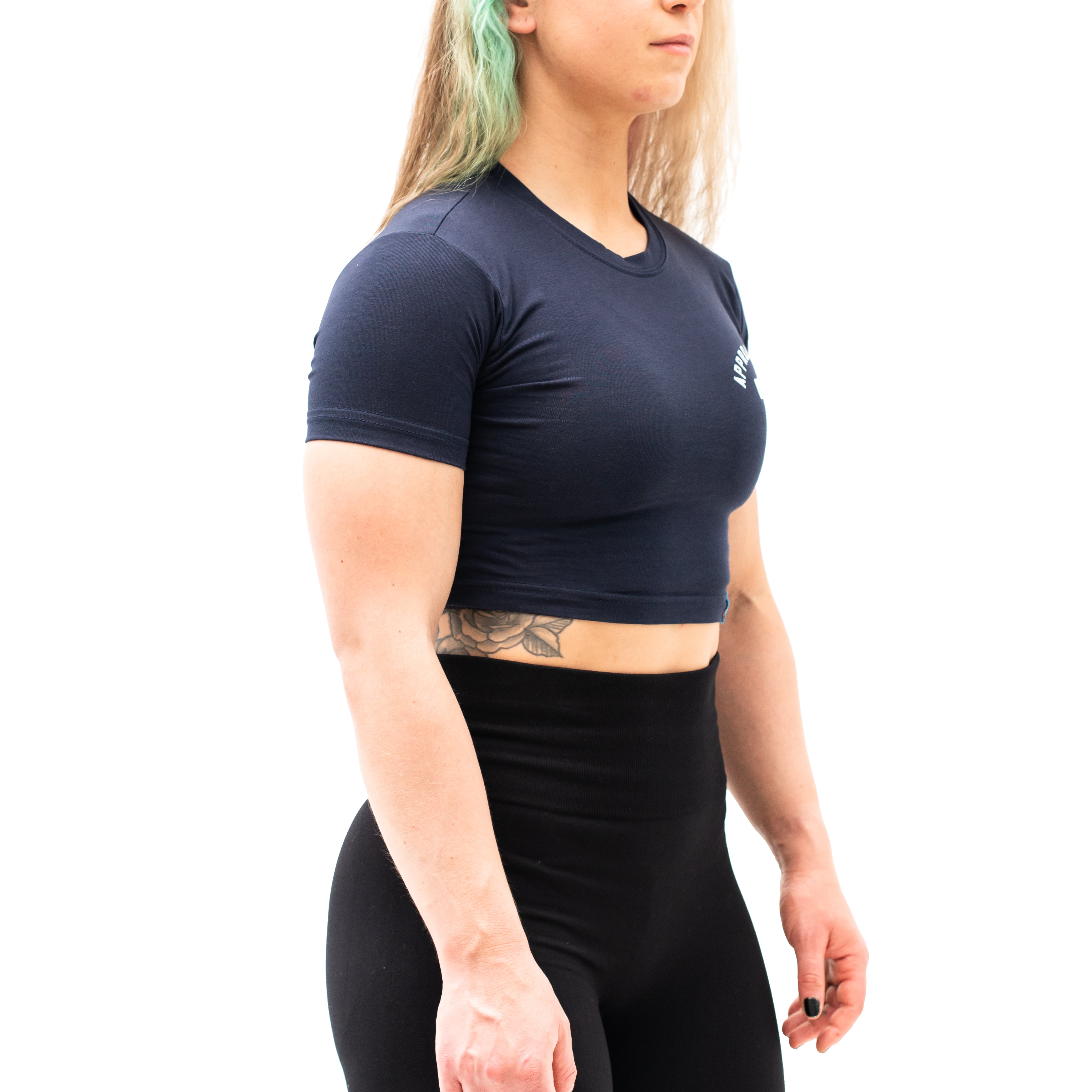 Varsity Blue Non Bar Grip Women's Crop