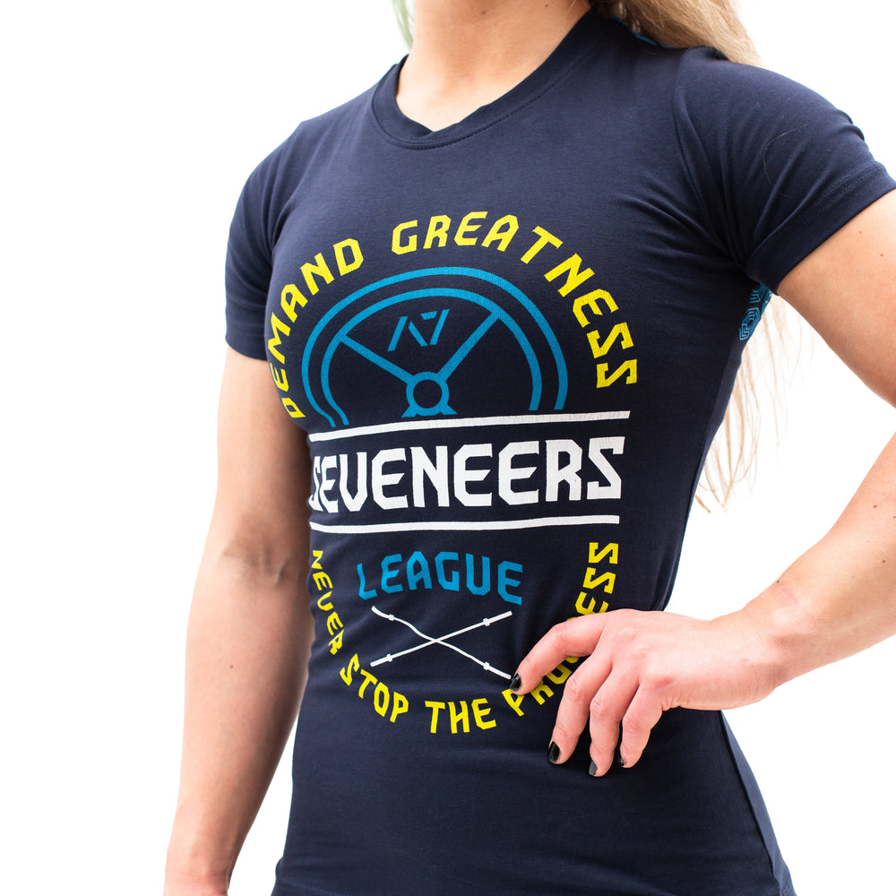 
                      
                        The Seveneers League bar grip - we demand greatness from life and never stop progressing towards out goals! A7 bar grip helps you stick to the bench during bench press and anchors the barbell to your back when squatting. Bar Grip is the ultimate training shirt for powerlifting, strongman and weightlifting workouts. Seveneers Bar Grip is a perfect gift for a powerlifter. Purchase Seveneers League Bar Grip from A7 UK for shipping to UK.
                      
                    