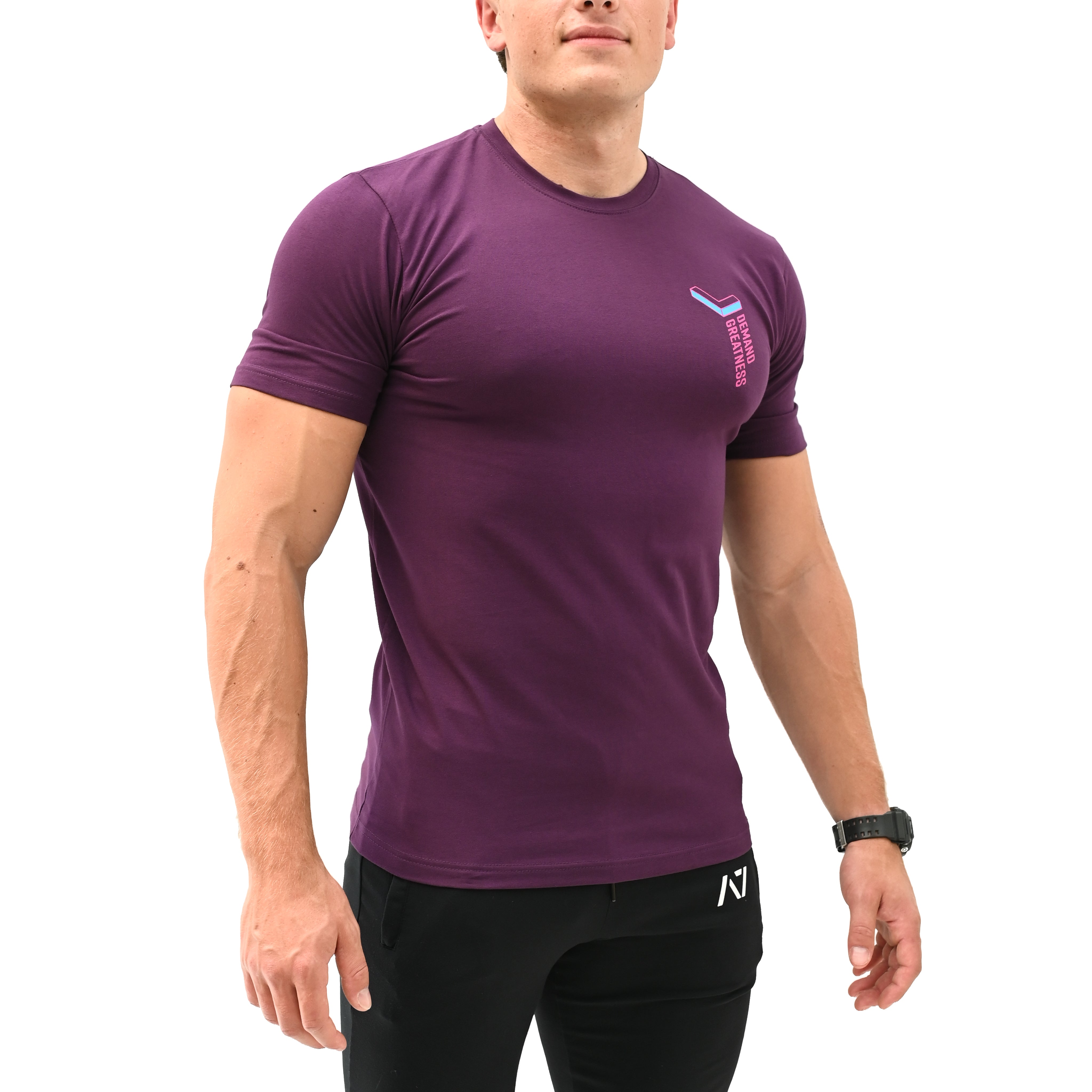 Ascend Berry Non Bar Grip T-Shirt is perfect for in and out of the gym. Purchase Ascend Berry Non Bar Grip tshirt UK from A7 UK. Purchase Ascend Berry Shirt Europe from A7 UK. Best gymwear shipping to UK and Europe from A7 UK. Ascend Berry is our newest Non Bar Grip Design. The best Powerlifting apparel for all your workouts. Available in UK and Europe including France, Italy, Germany, Sweden and Poland.