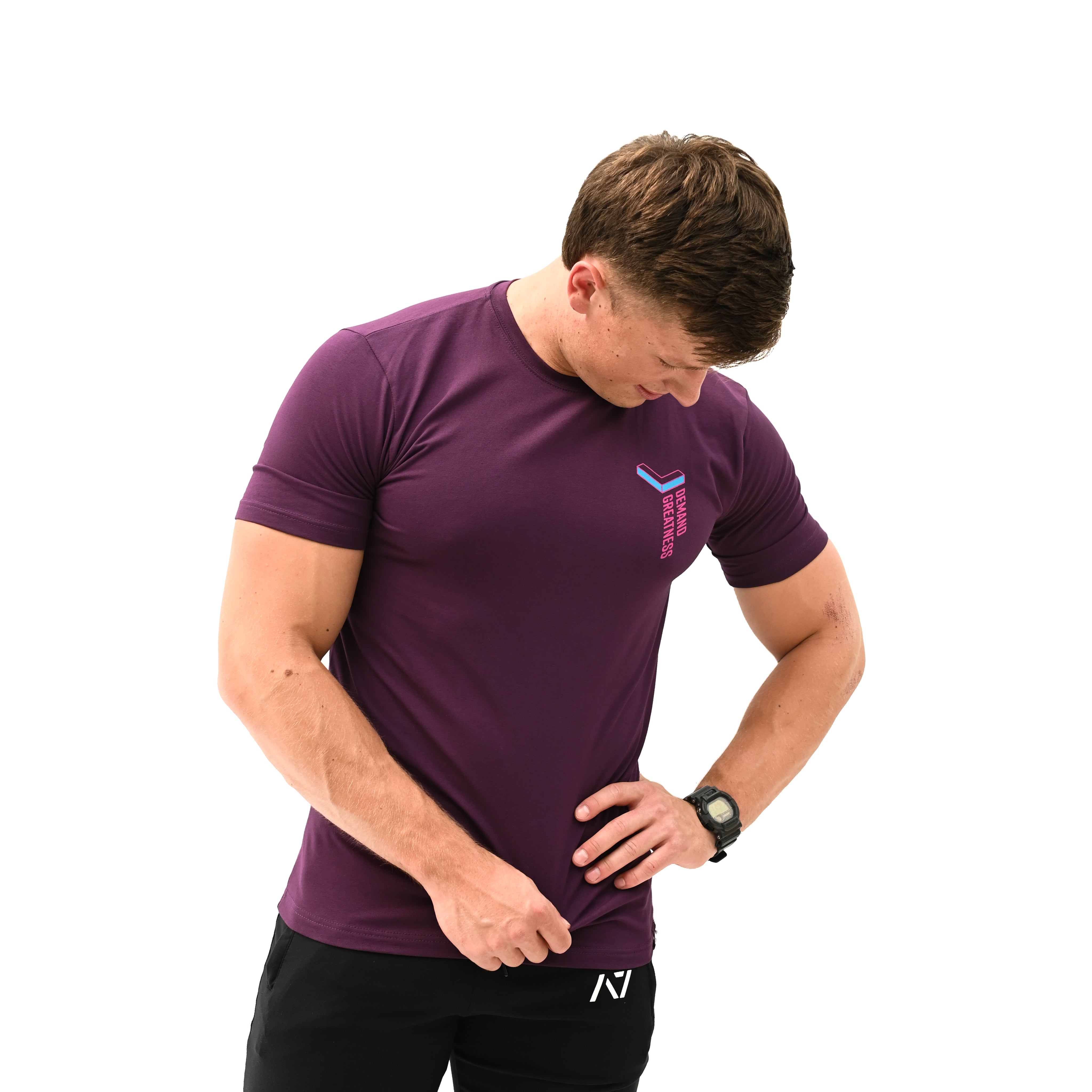 Ascend Berry Non Bar Grip T-Shirt is perfect for in and out of the gym. Purchase Ascend Berry Non Bar Grip tshirt UK from A7 UK. Purchase Ascend Berry Shirt Europe from A7 UK. Best gymwear shipping to UK and Europe from A7 UK. Ascend Berry is our newest Non Bar Grip Design. The best Powerlifting apparel for all your workouts. Available in UK and Europe including France, Italy, Germany, Sweden and Poland.